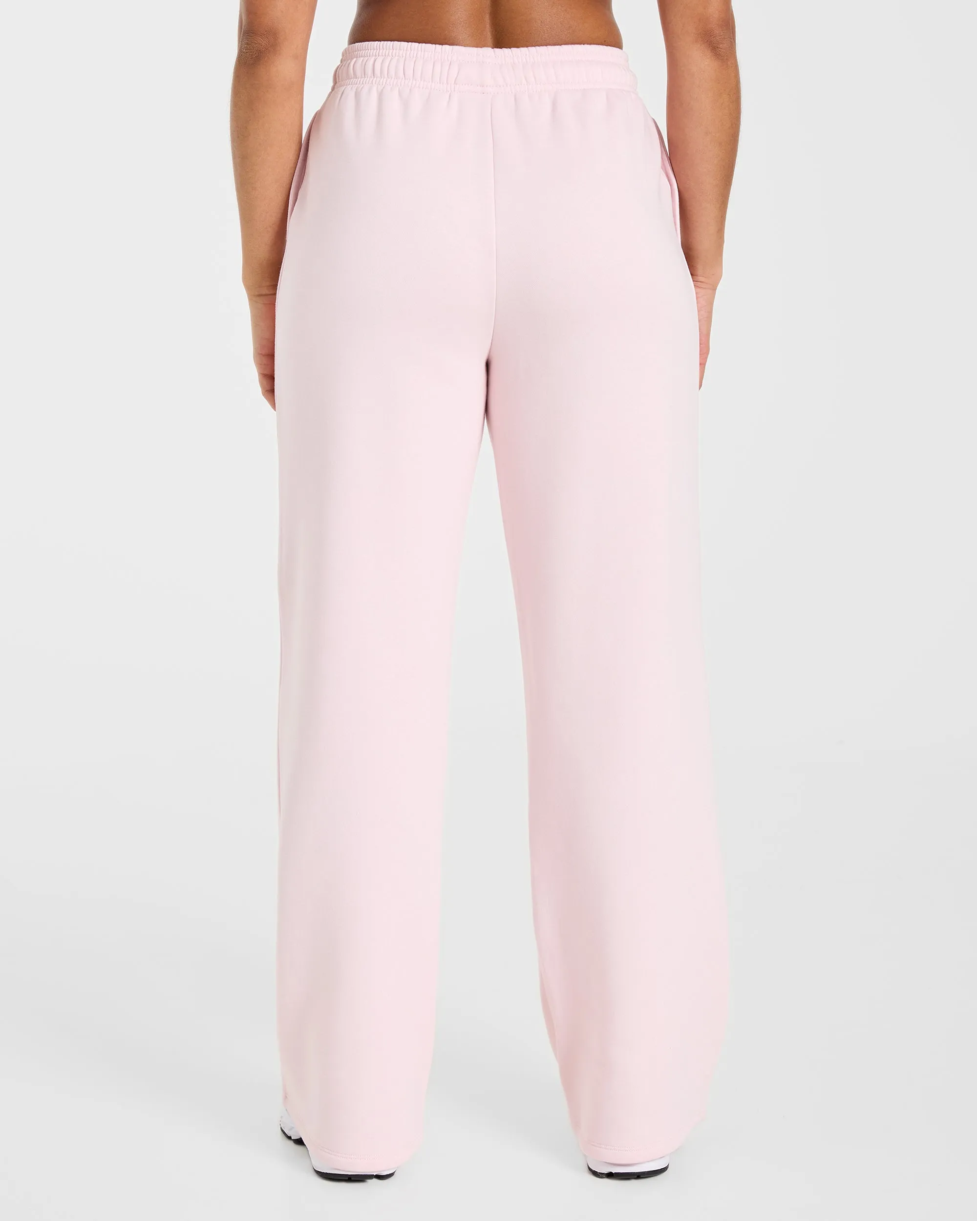 Lifestyle Oversized Straight Leg Joggers - Pastel Pink sold by AYBL product image thumbnail 2