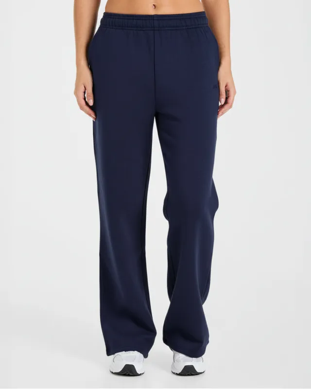 Lifestyle Oversized Straight Leg Joggers - Navy made by AYBL