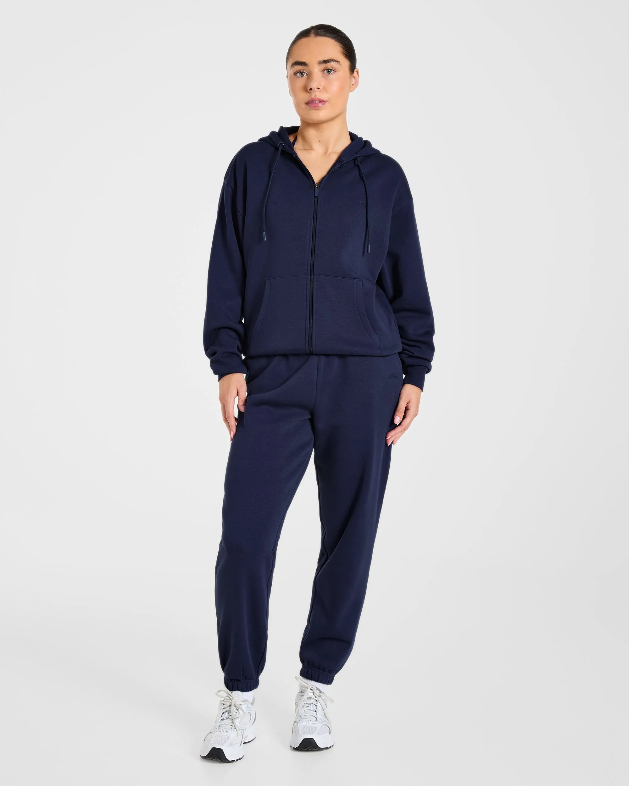 Lifestyle Oversized Joggers - Navy sold by AYBL product image thumbnail 3