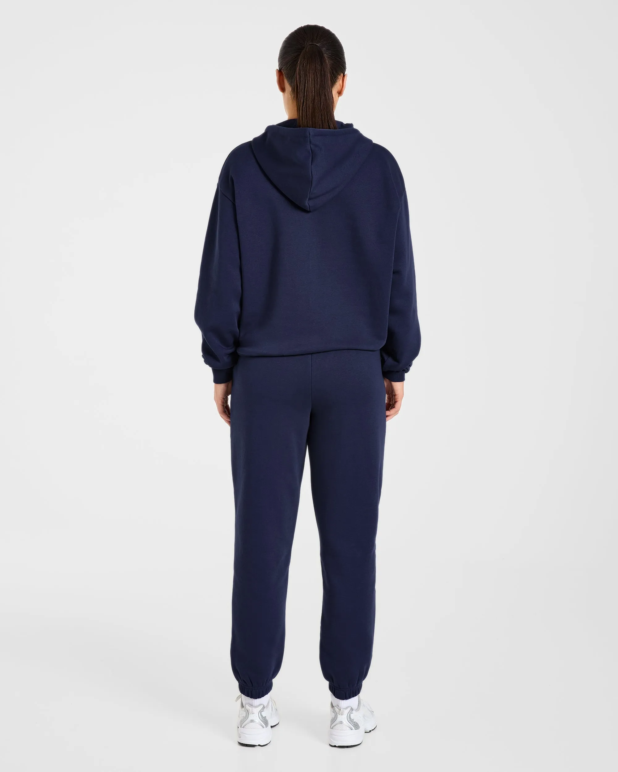 Lifestyle Oversized Joggers - Navy sold by AYBL product image thumbnail 4