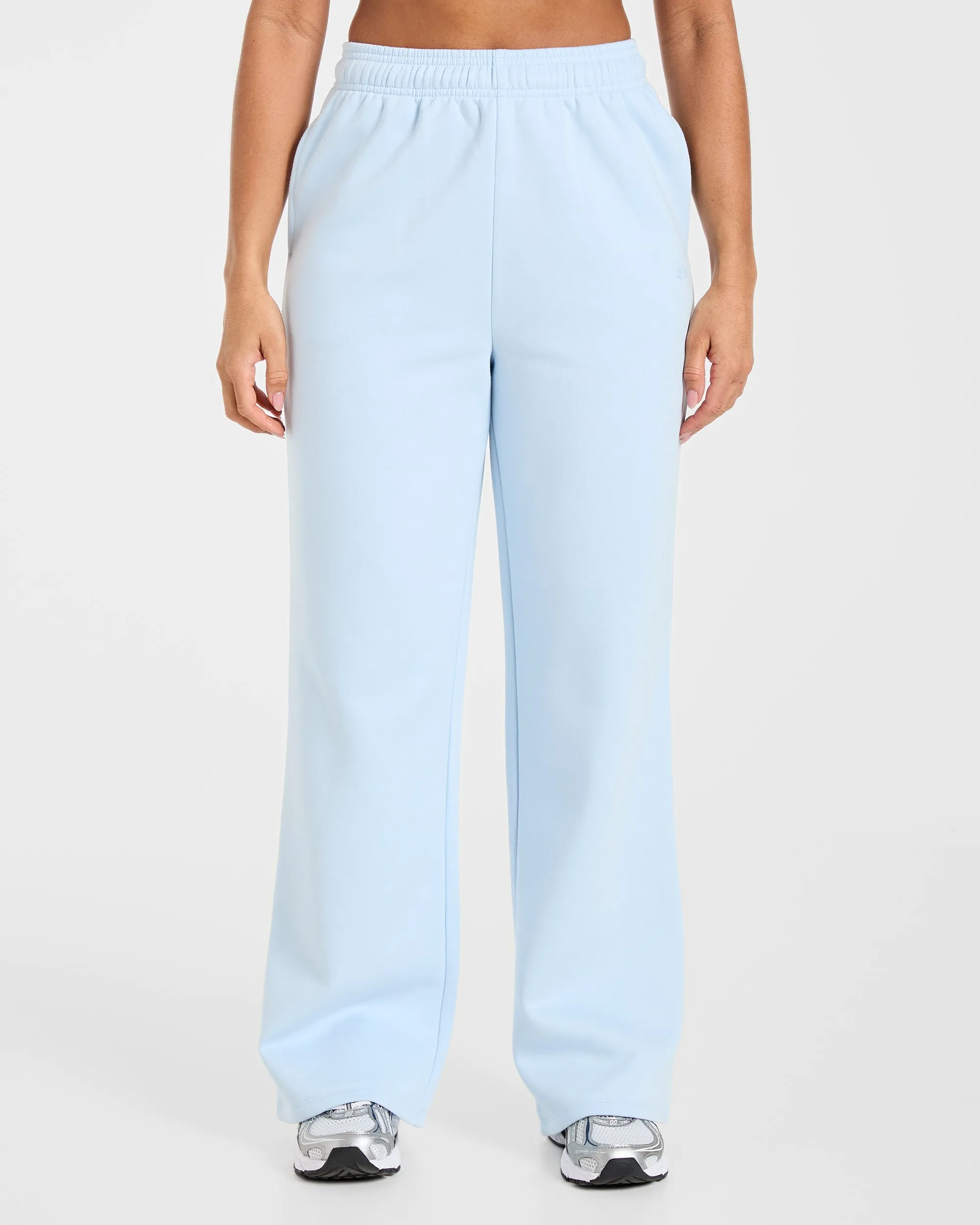 Lifestyle Oversized Straight Leg Joggers - Spring Blue sold by AYBL