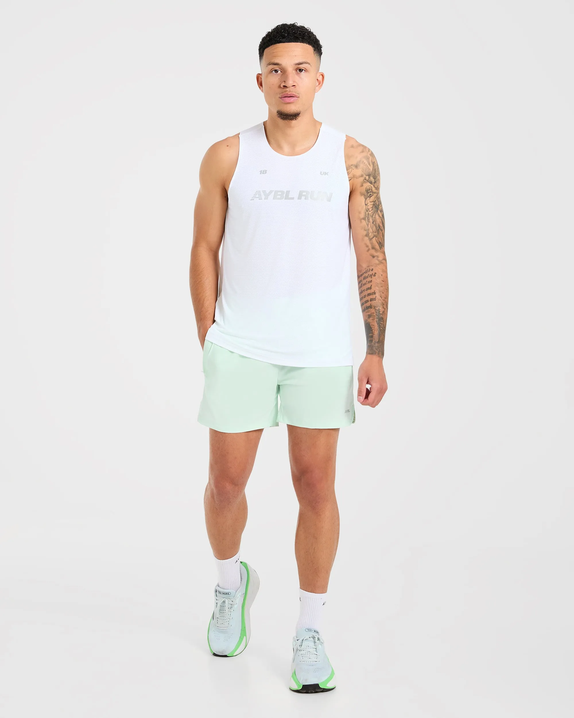 Run 5" Shorts - Cool Mint sold by AYBL product image thumbnail 3
