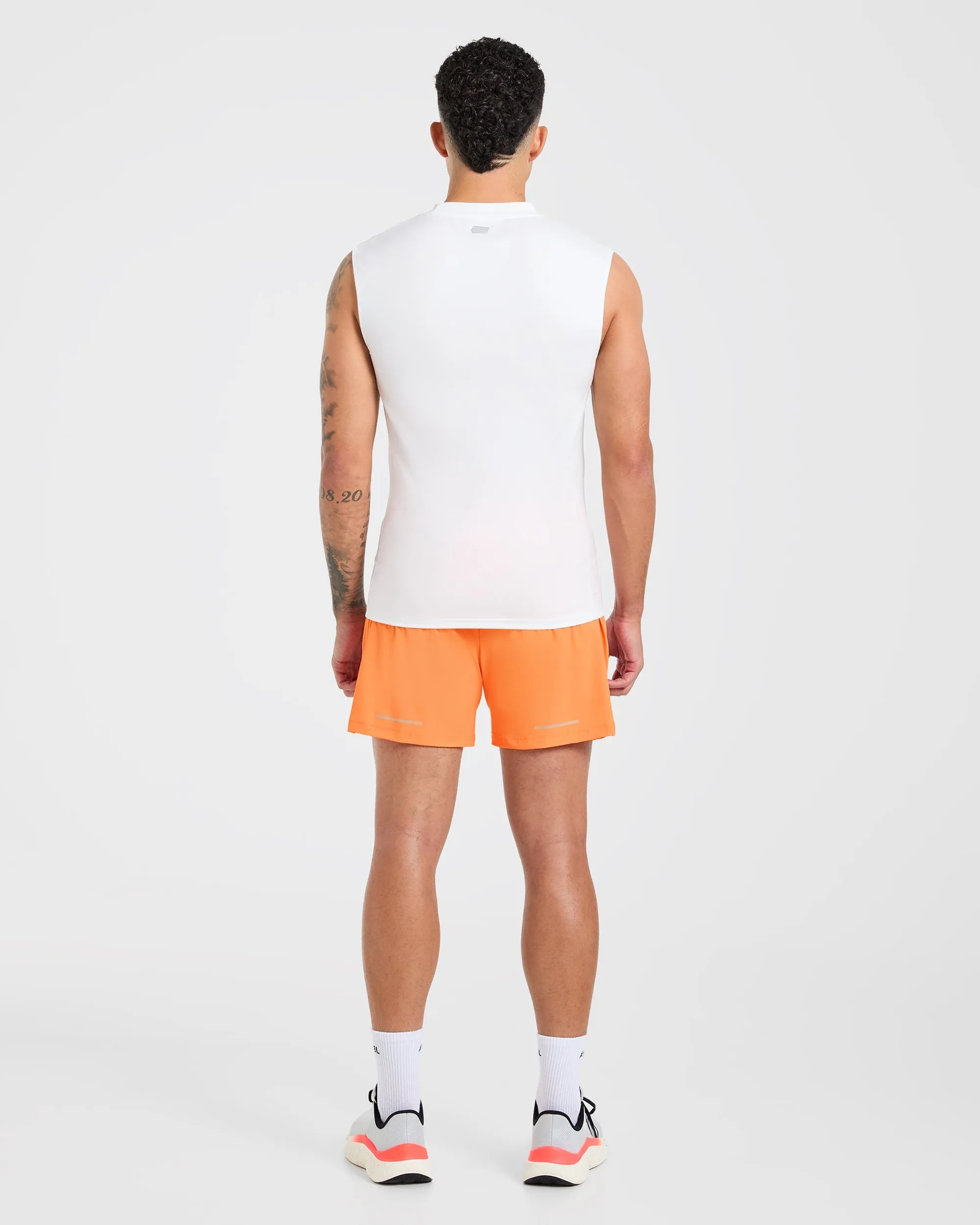 Run Slim Tank - White sold by AYBL product image thumbnail 4