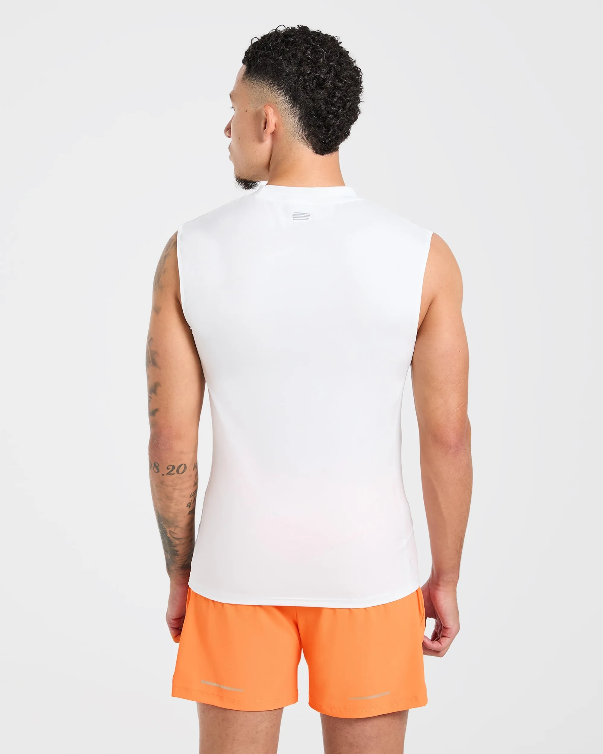 Run Slim Tank - White sold by AYBL product image thumbnail 2