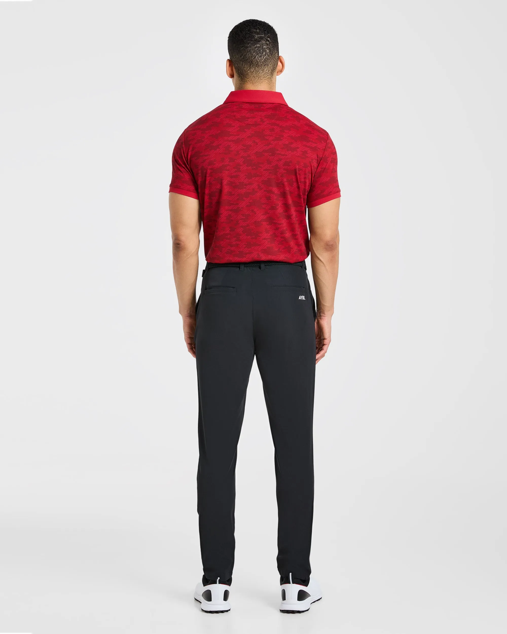 Precision Camo Polo - Muted Red sold by AYBL product image thumbnail 4