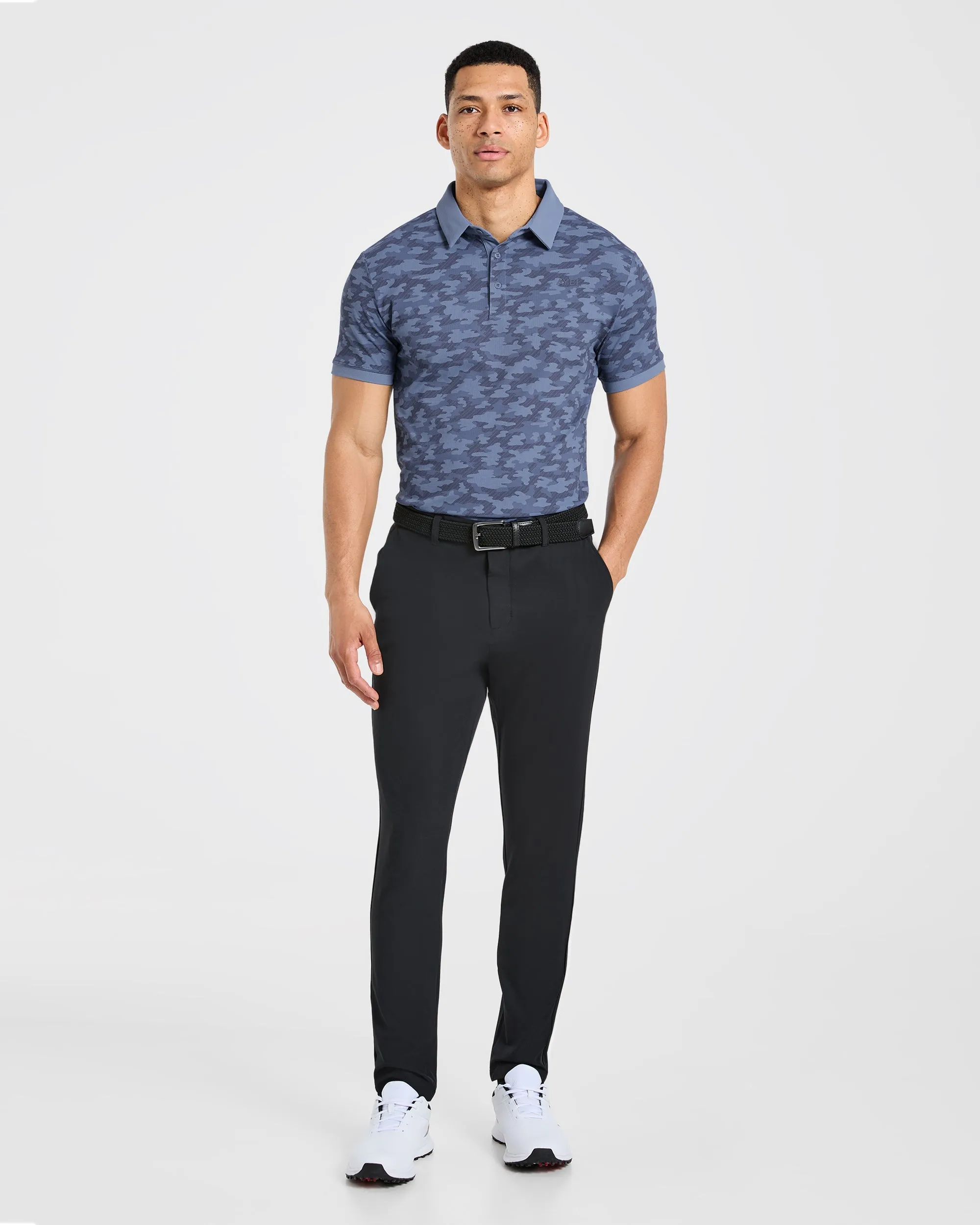 Precision Camo Polo - Blue sold by AYBL product image thumbnail 3