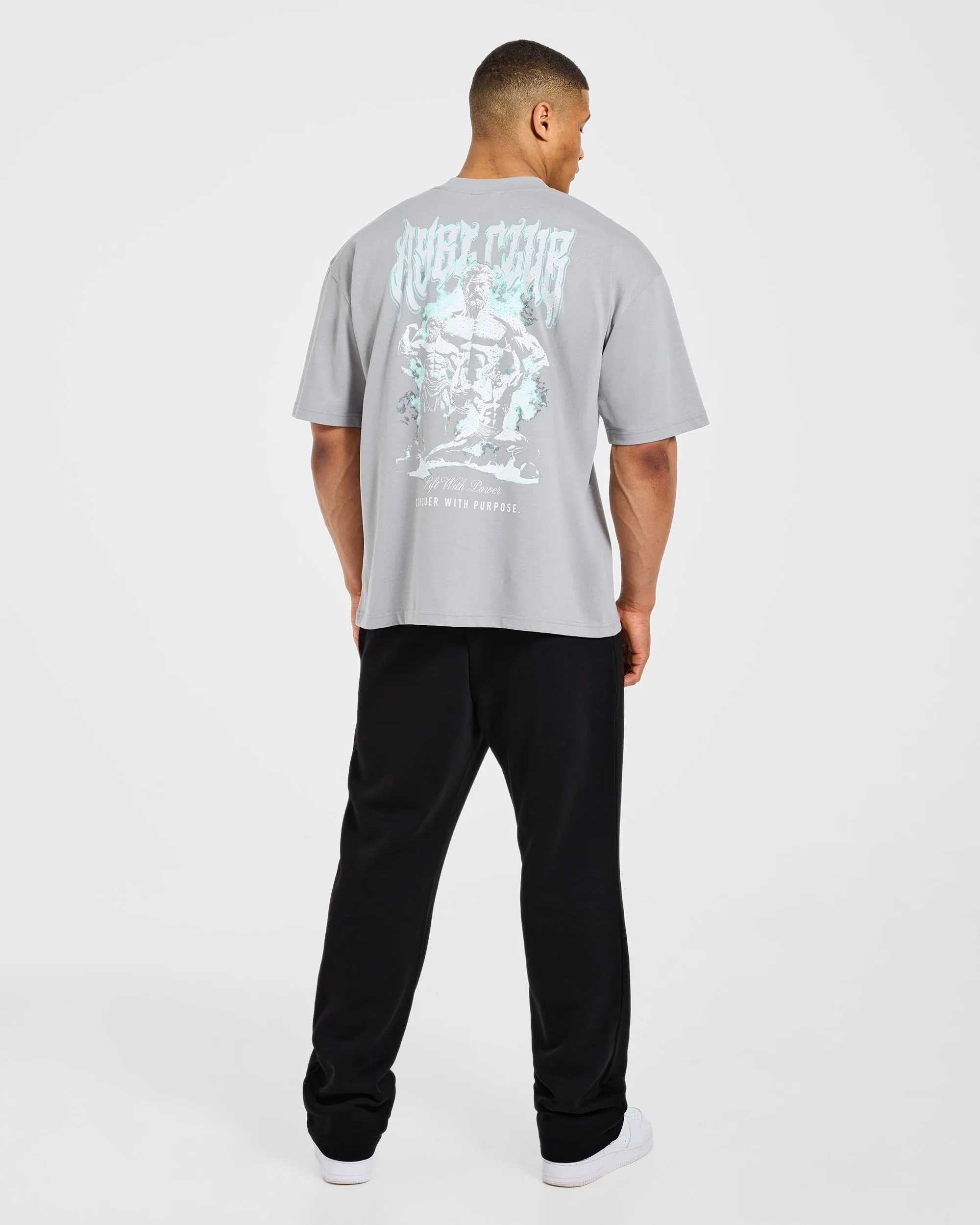 Lift Forge Oversized T Shirt - Storm Grey sold by AYBL product image thumbnail 4