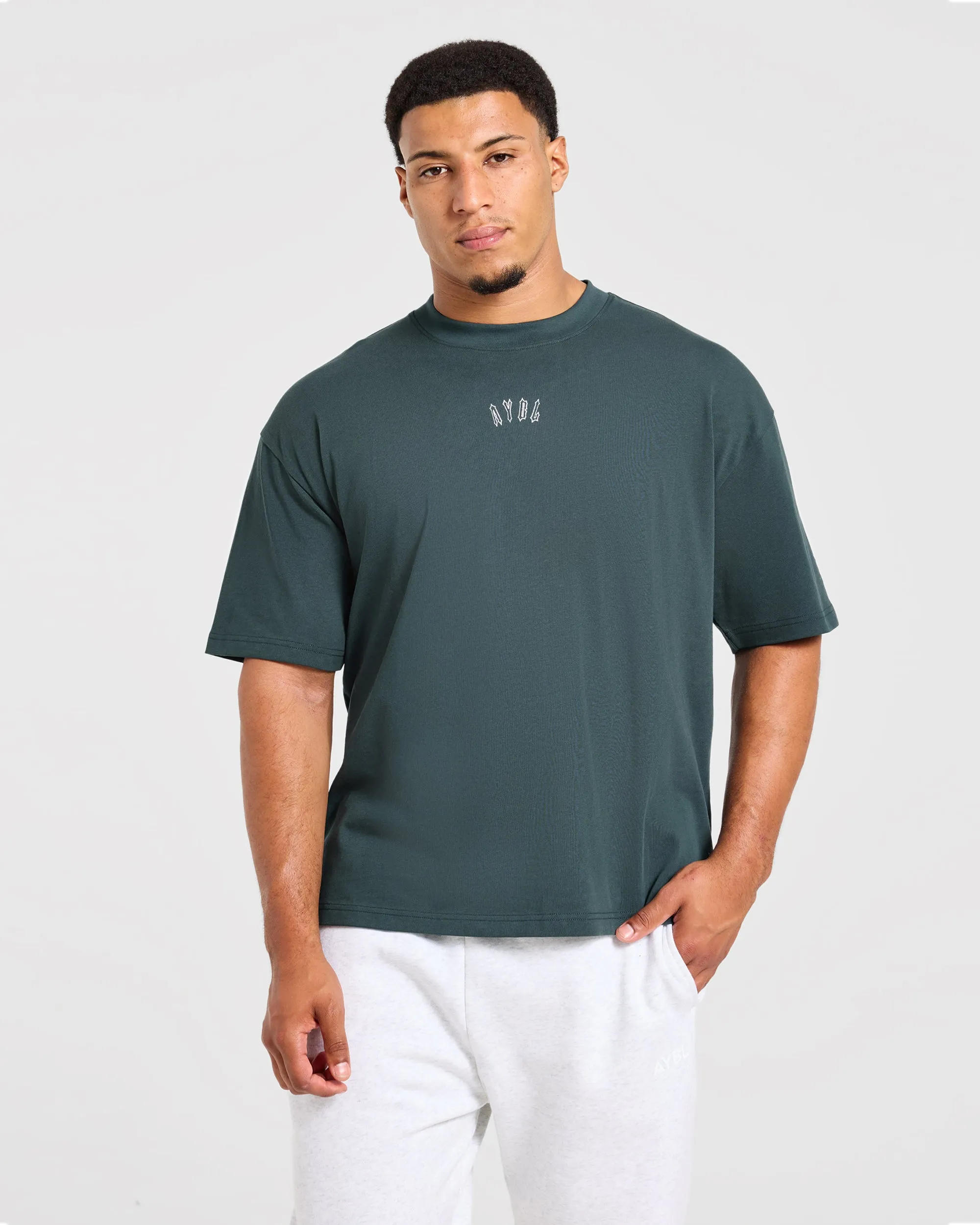 Venom In Every Rep Oversized T Shirt - Dark Teal sold by AYBL product image thumbnail 2