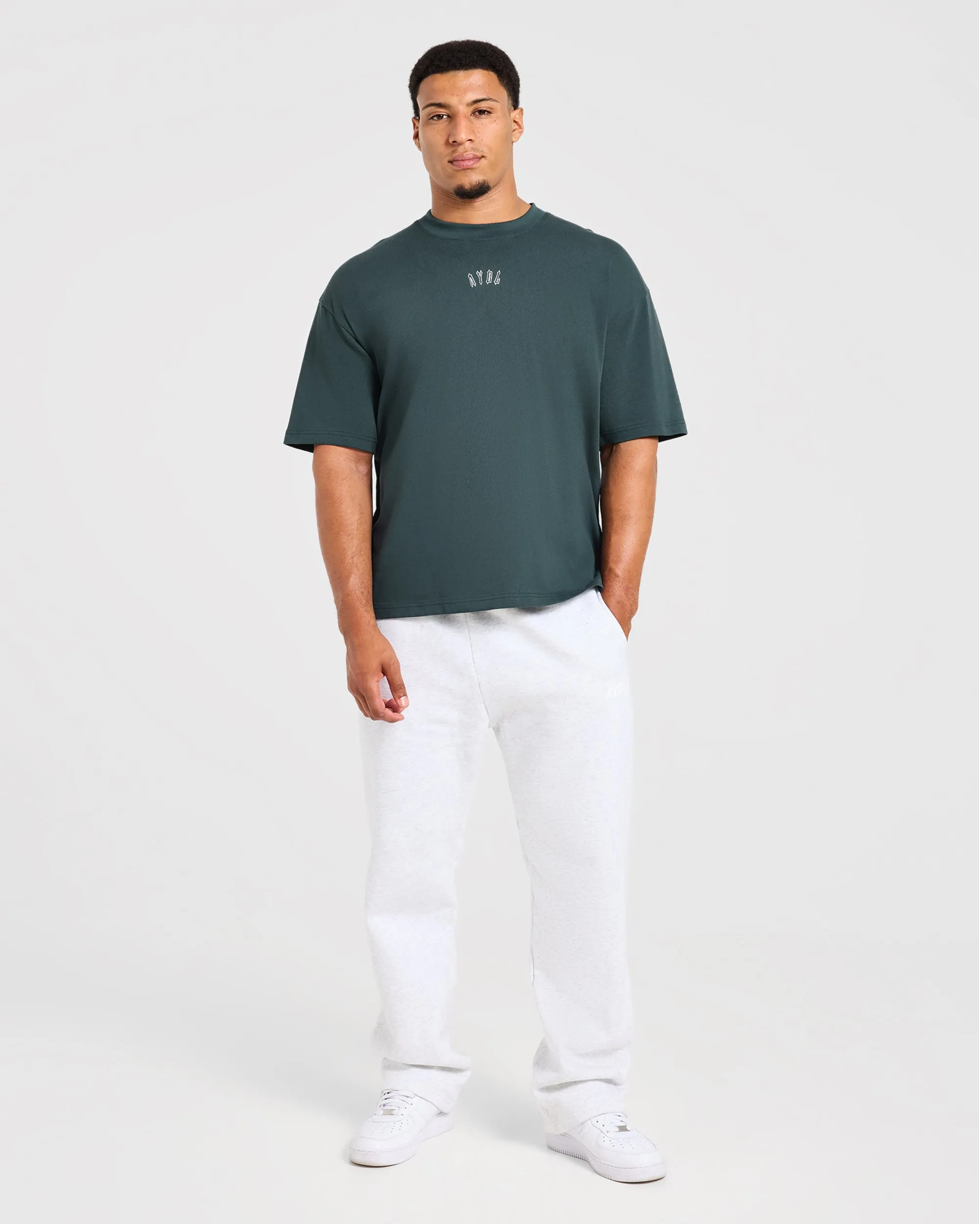 Venom In Every Rep Oversized T Shirt - Dark Teal sold by AYBL product image thumbnail 3