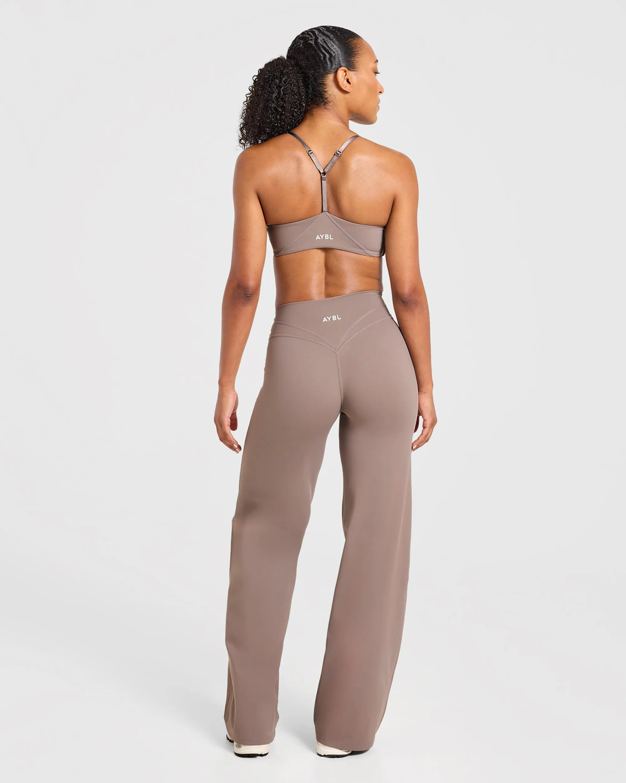 Engage Straight Leg Leggings - Warm Taupe sold by AYBL product image thumbnail 4