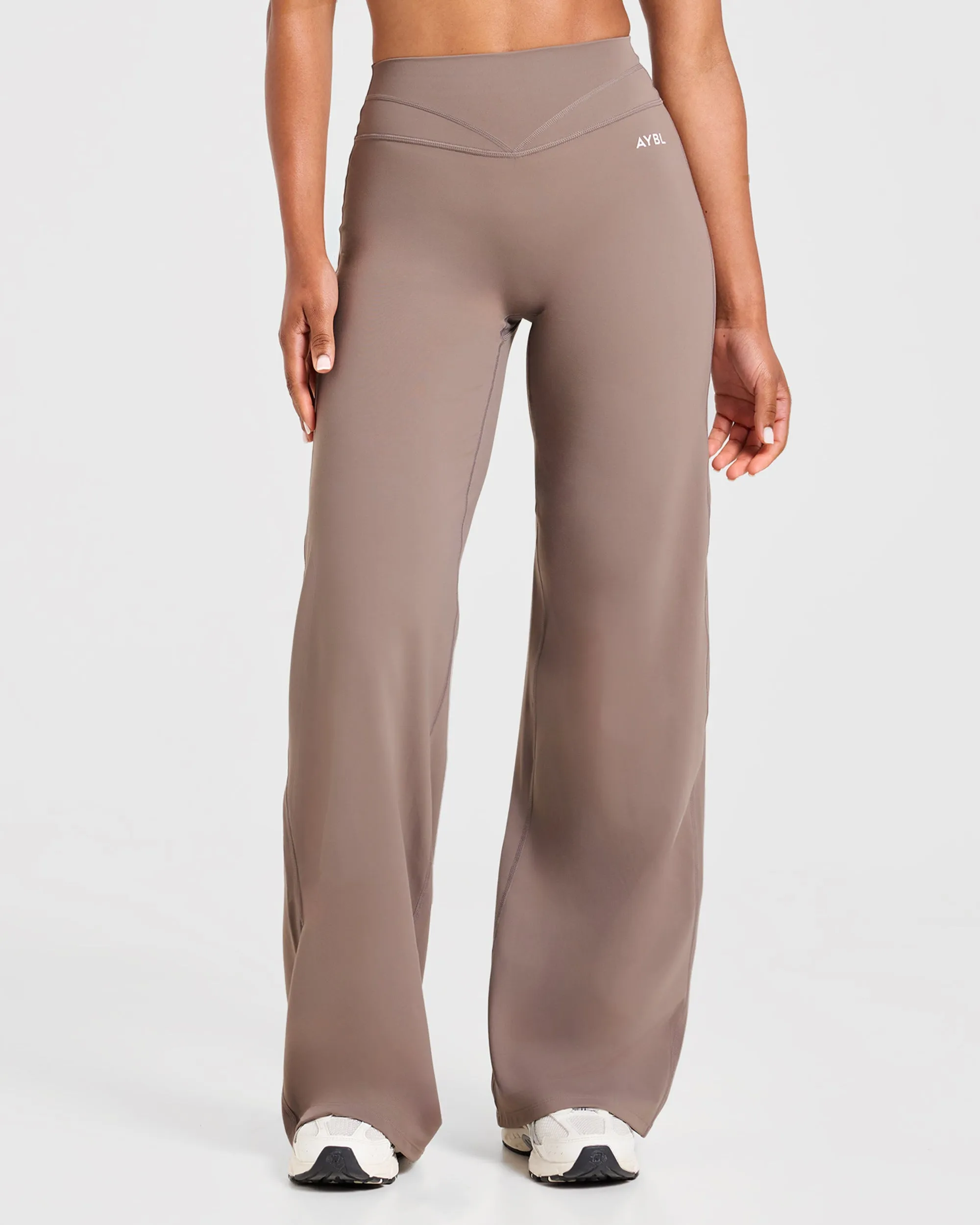 Engage Straight Leg Leggings - Warm Taupe sold by AYBL