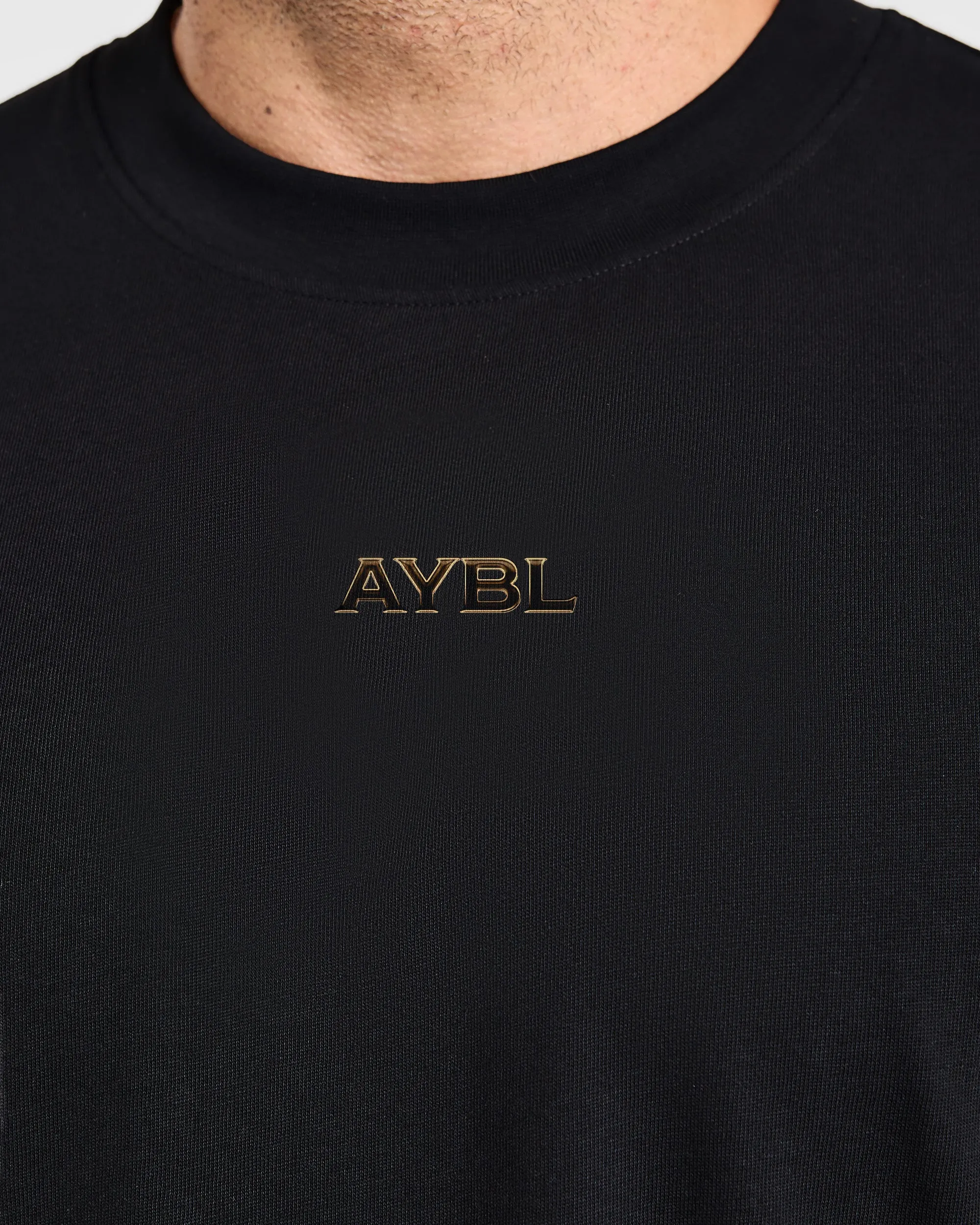 Wesley Vissers x Golden Pursuit Oversized T Shirt - Black sold by AYBL product image thumbnail 5