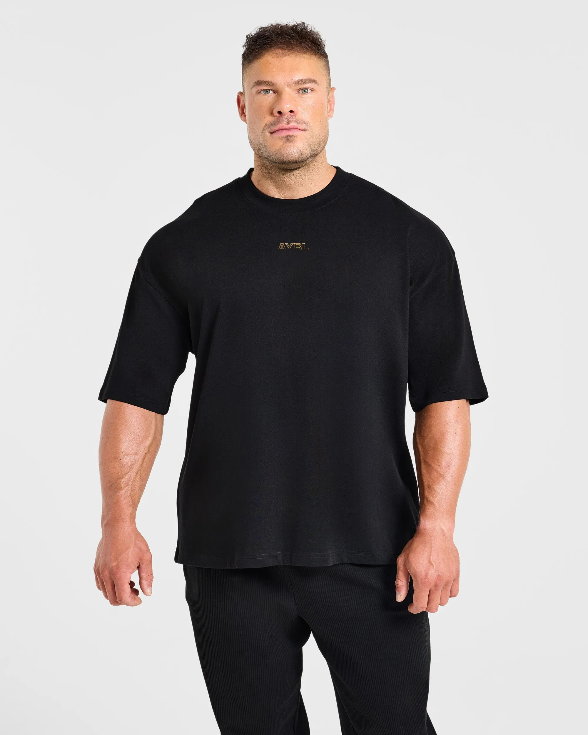 Wesley Vissers x Golden Pursuit Oversized T Shirt - Black sold by AYBL product image thumbnail 2