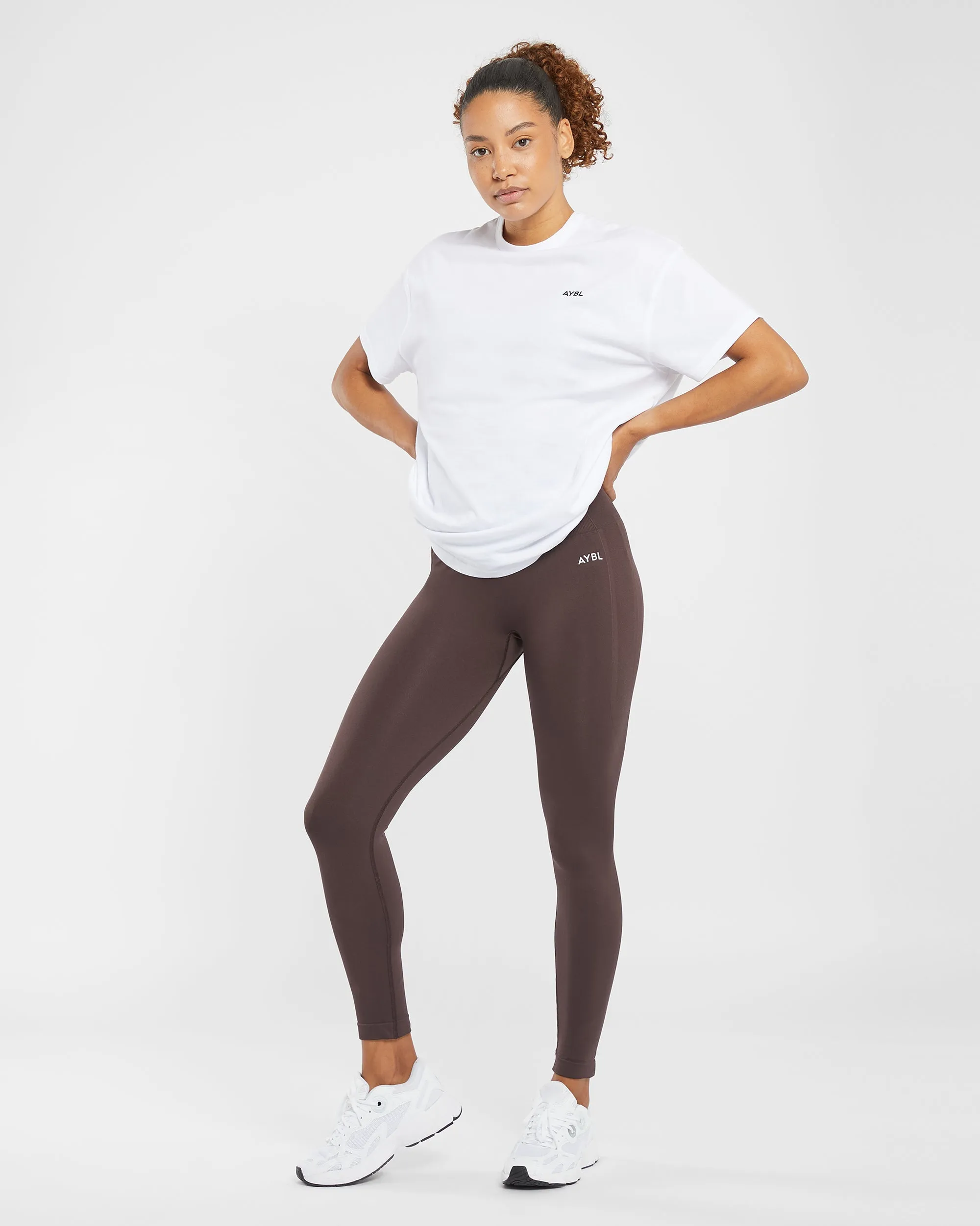 Essentials Oversized T Shirt - White sold by AYBL product image thumbnail 3