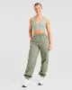 Varsity Graphic Oversized Joggers - Muted Olive sold by AYBL