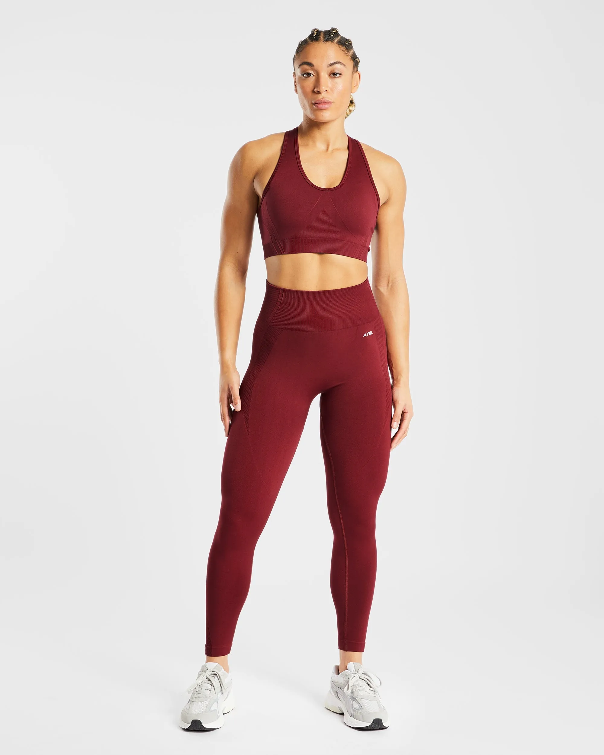 Balance V2 Seamless Sports Bra - Rumba Red sold by AYBL product image thumbnail 3