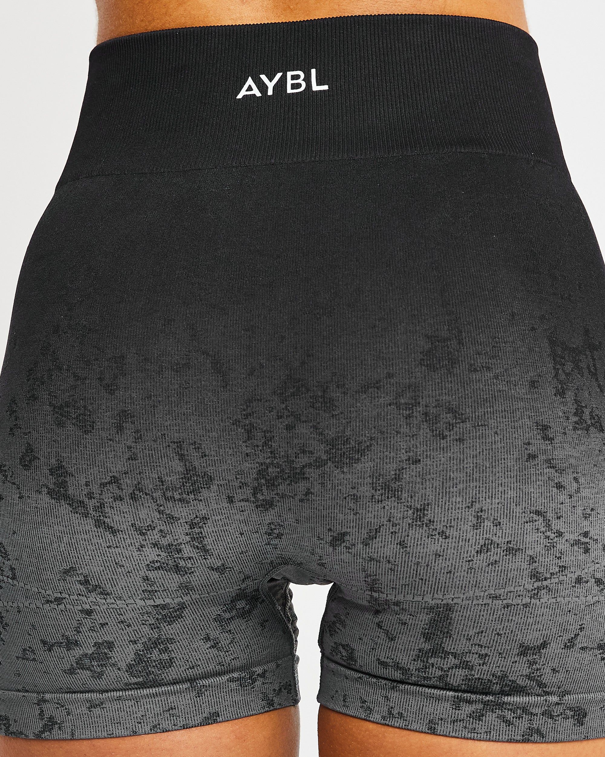 Flare Seamless Shorts - Black sold by AYBL product image thumbnail 6
