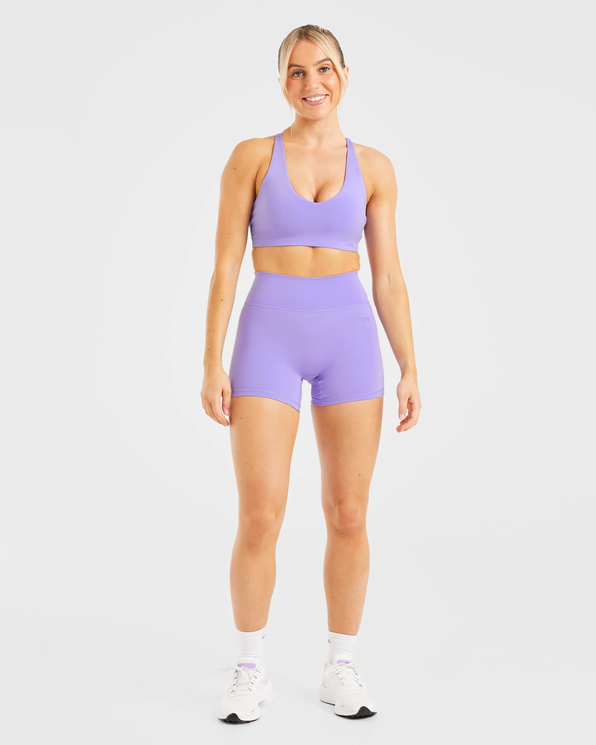 Staple Sports Bra - Vibrant Violet sold by AYBL product image thumbnail 3