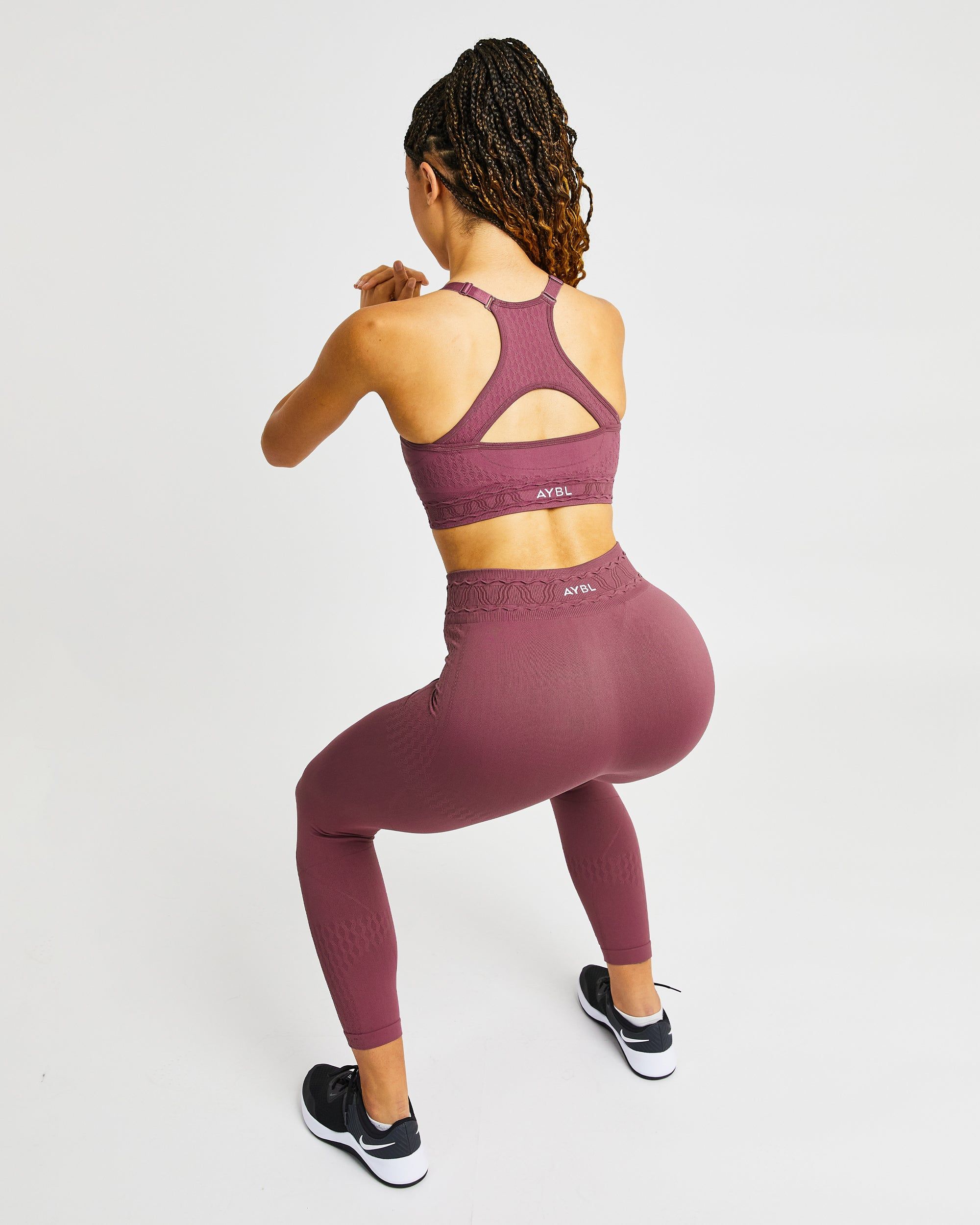 Elevate Seamless Leggings - Rose sold by AYBL product image thumbnail 8