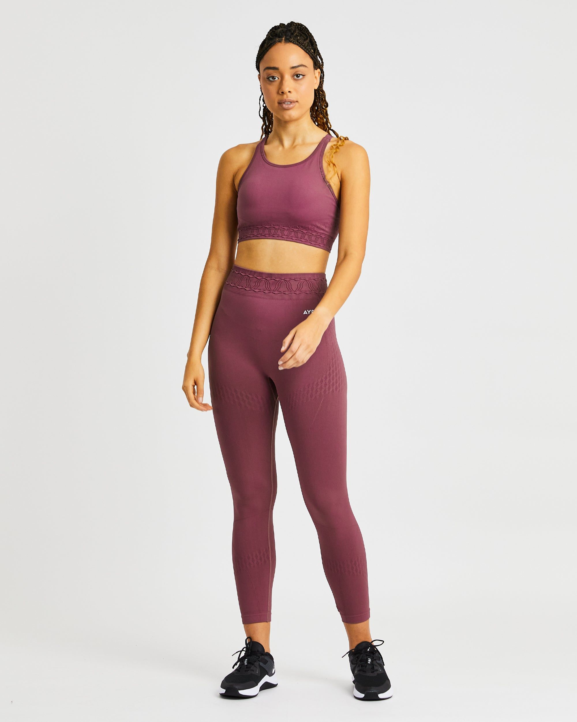 Elevate Seamless Leggings - Rose sold by AYBL product image thumbnail 3
