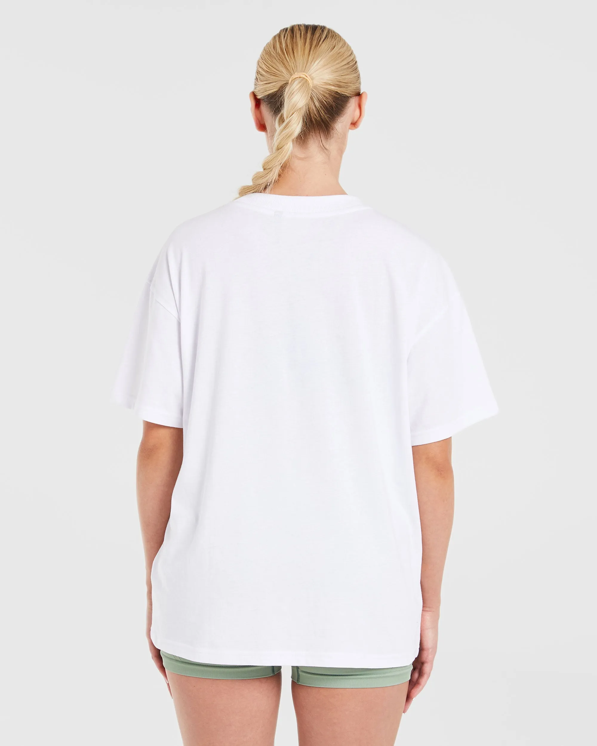 AYBL Lift Oversized T Shirt - White sold by AYBL product image thumbnail 2