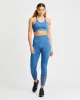 Reform Seamless Sports Bra - Petrol Blue sold by AYBL
