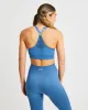 Reform Seamless Sports Bra - Petrol Blue sold by AYBL
