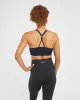 Essential Seamless Ruched Sports Bra - Navy sold by AYBL
