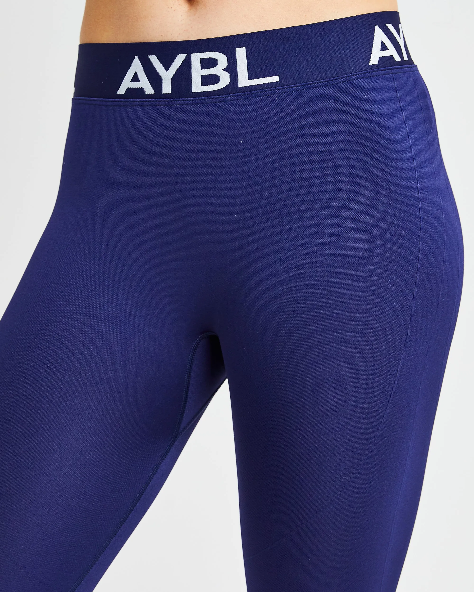 Staple Seamless Low Rise Leggings - Navy sold by AYBL product image thumbnail 5