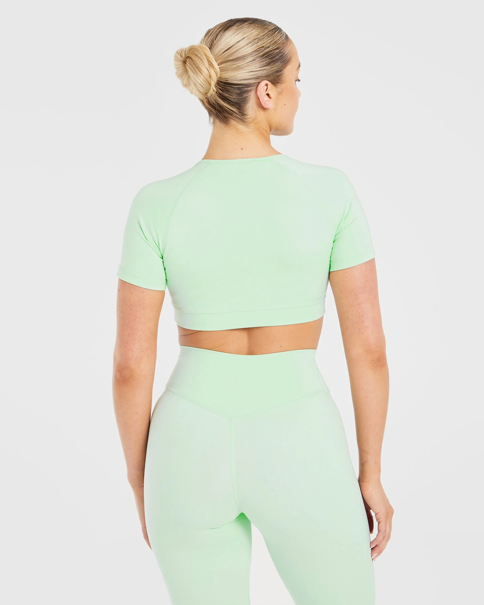 Staple Crop Top - Mint Green sold by AYBL product image thumbnail 2