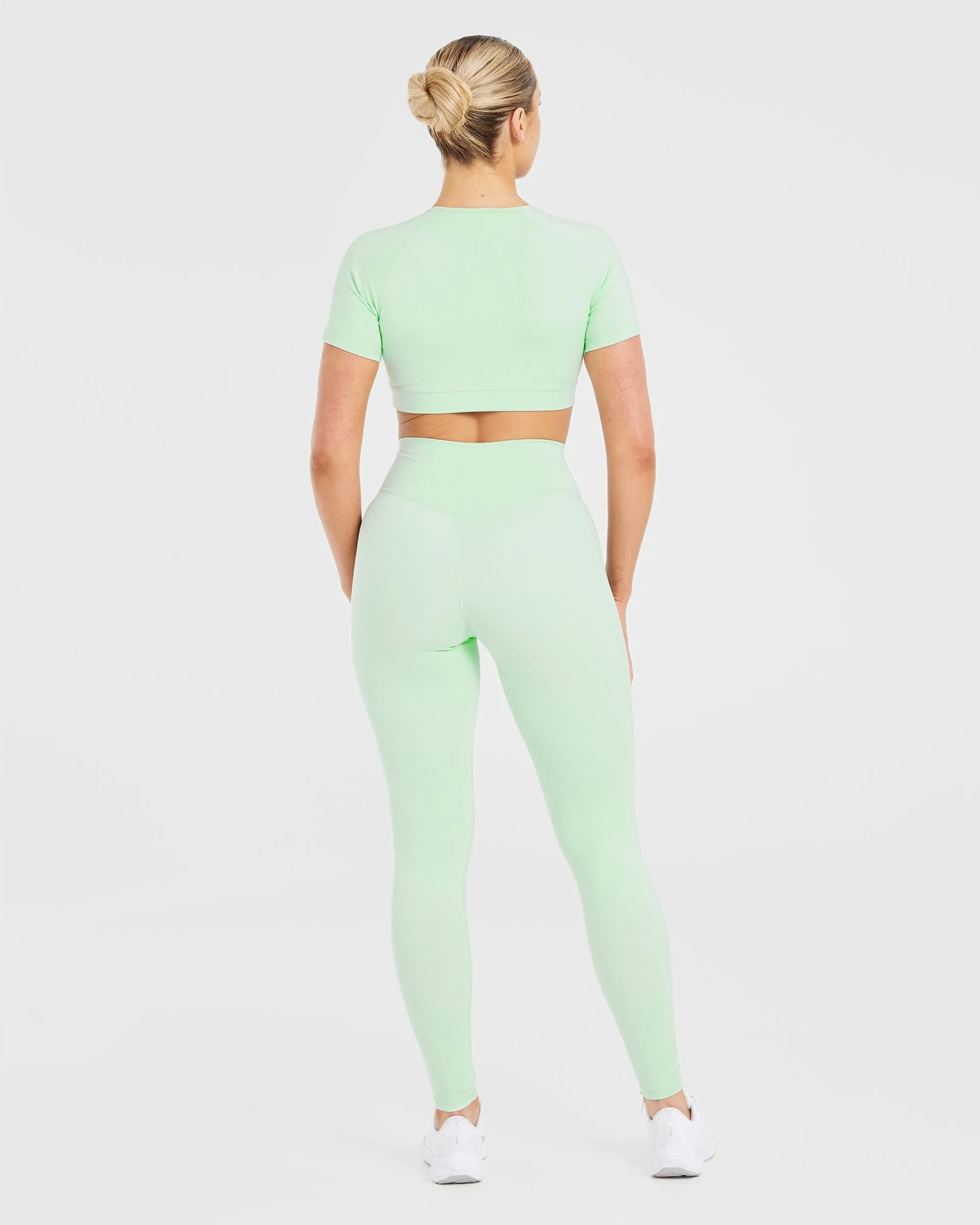 Staple Crop Top - Mint Green sold by AYBL product image thumbnail 4