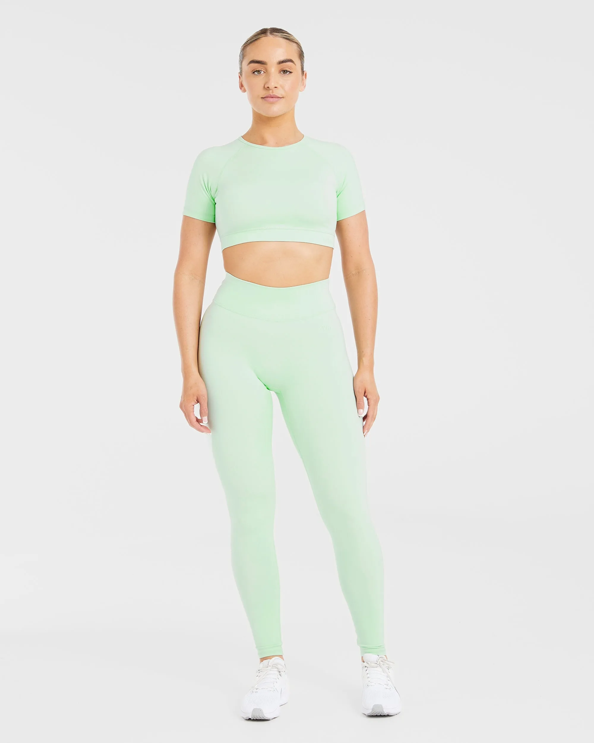 Staple Crop Top - Mint Green sold by AYBL product image thumbnail 3