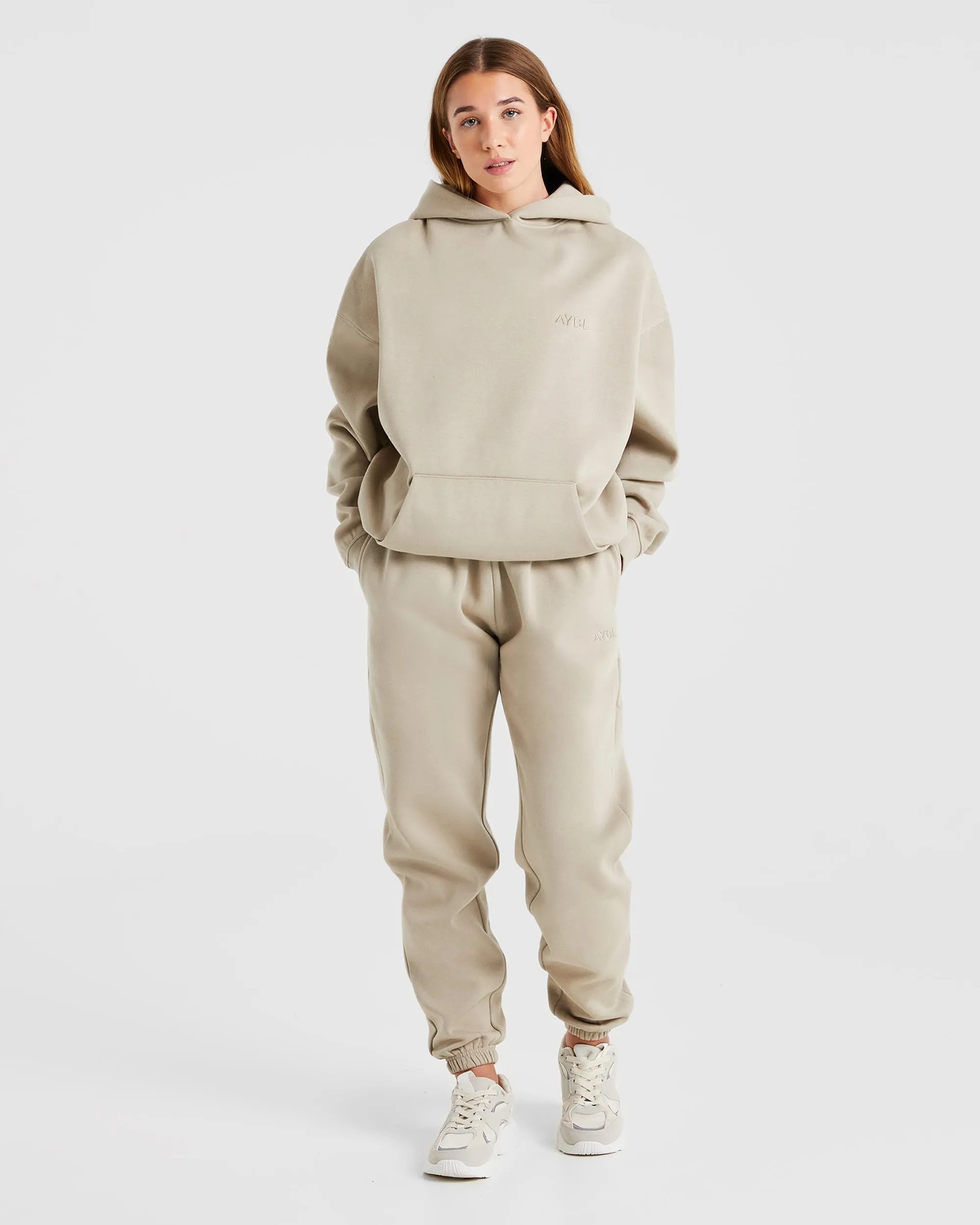 Premium Oversized Hoodie - Light Taupe sold by AYBL product image thumbnail 3