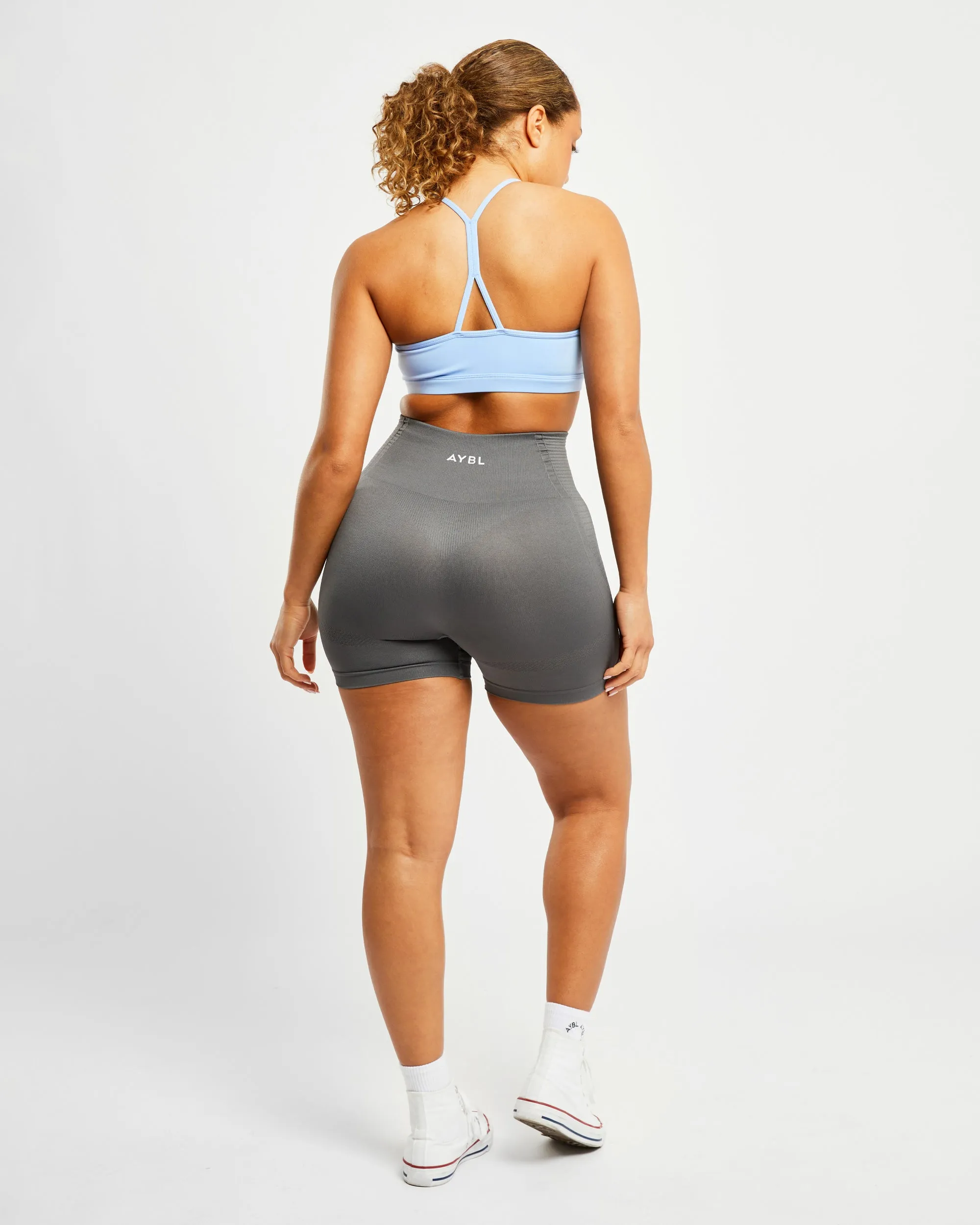 Essential Ruched Sports Bra - Powder Blue sold by AYBL product image thumbnail 4