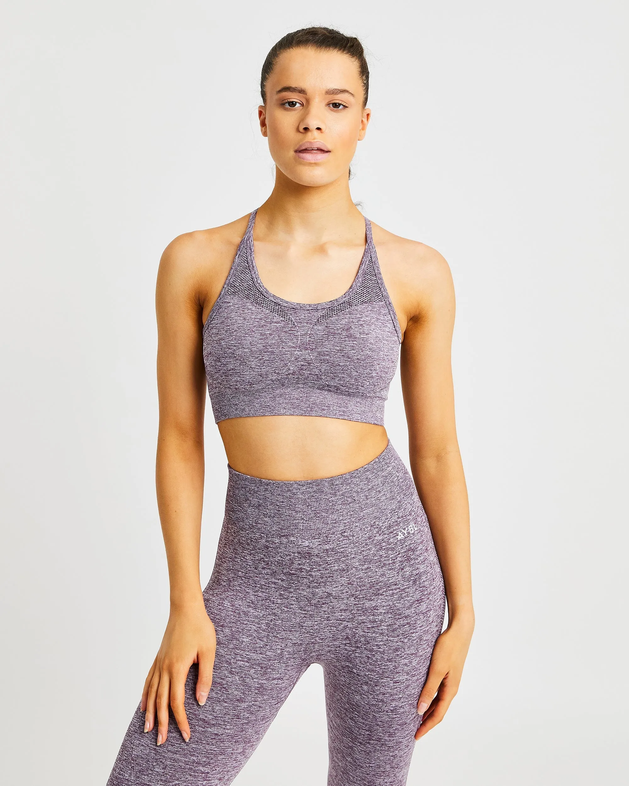 Motion Seamless Sports Bra - Purple sold by AYBL