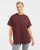 AYBL Athletics Oversized T Shirt - Burgundy sold by AYBL