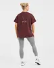 AYBL Athletics Oversized T Shirt - Burgundy sold by AYBL