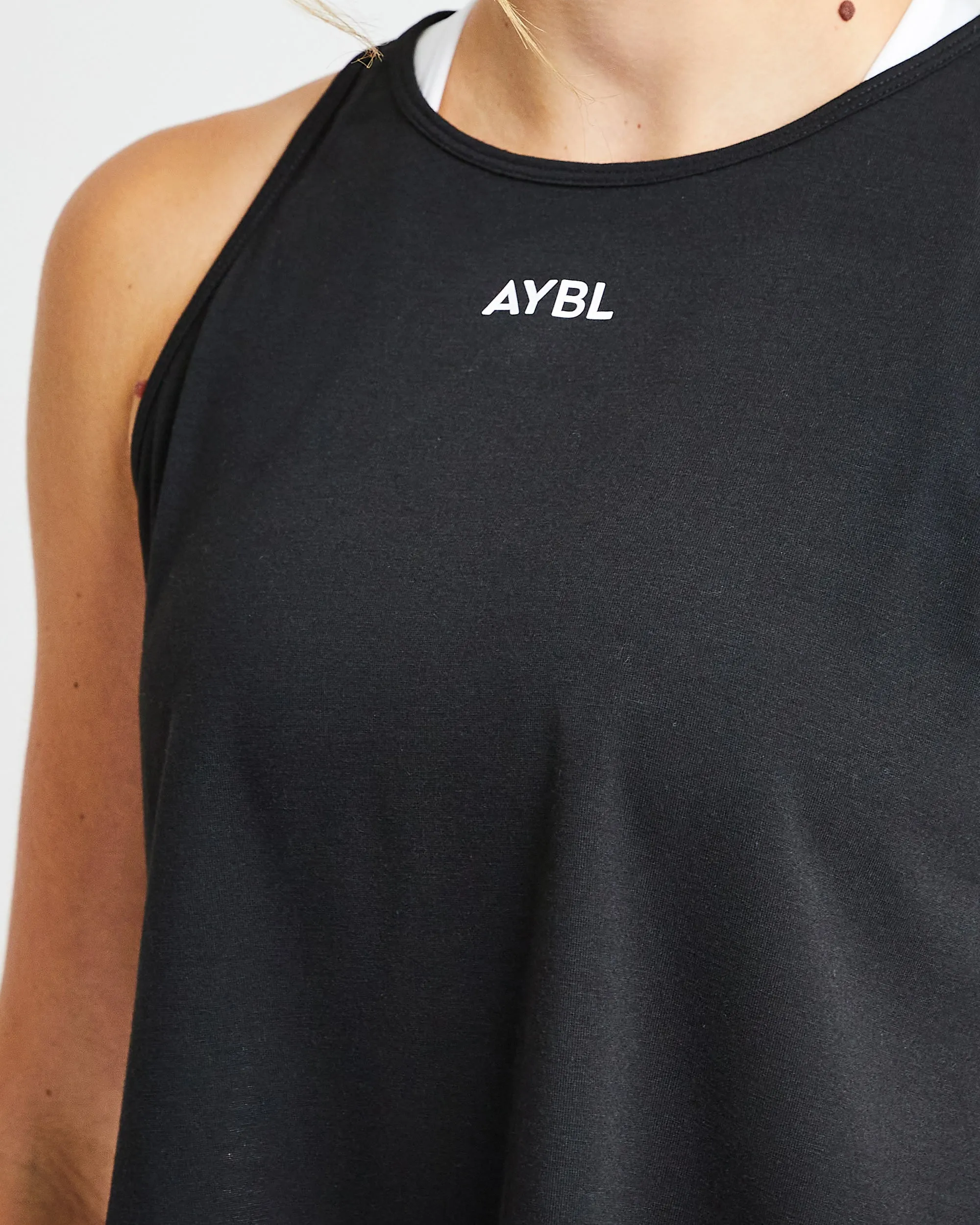 Strive Crop Vest - Black sold by AYBL product image thumbnail 5