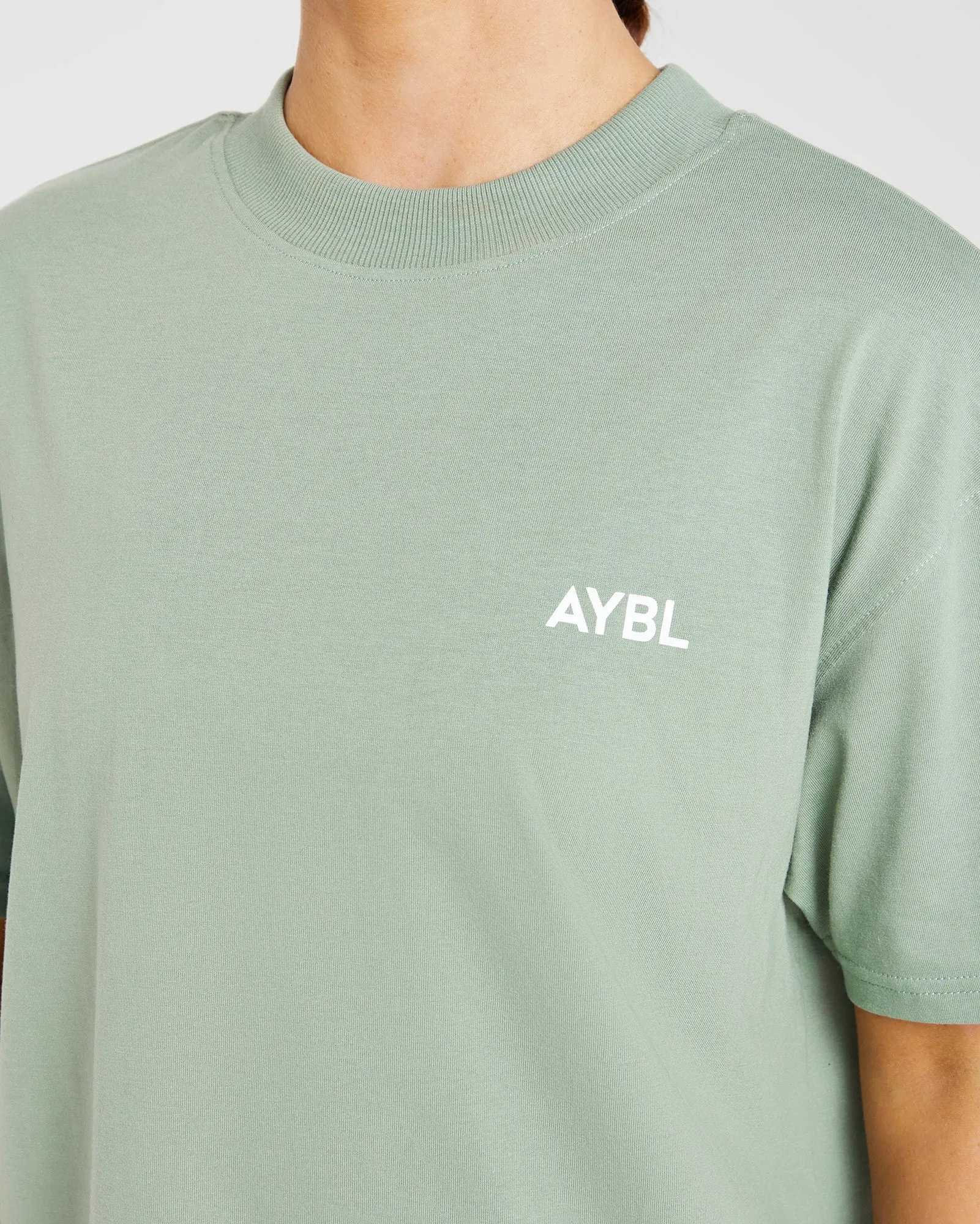 AYBL Club Oversized T Shirt - Olive sold by AYBL product image thumbnail 5