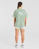 AYBL Club Oversized T Shirt - Olive sold by AYBL