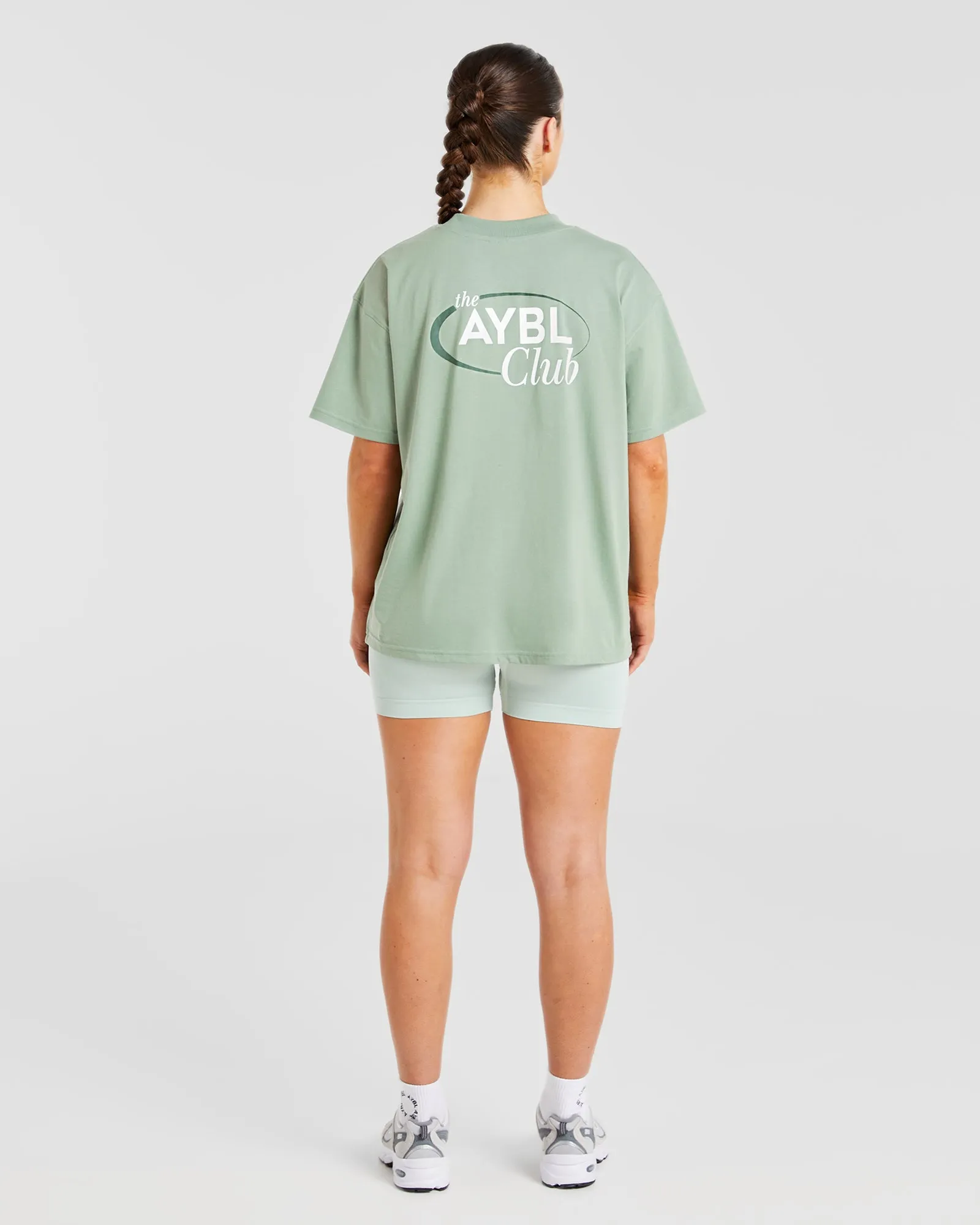 AYBL Club Oversized T Shirt - Olive sold by AYBL product image thumbnail 4