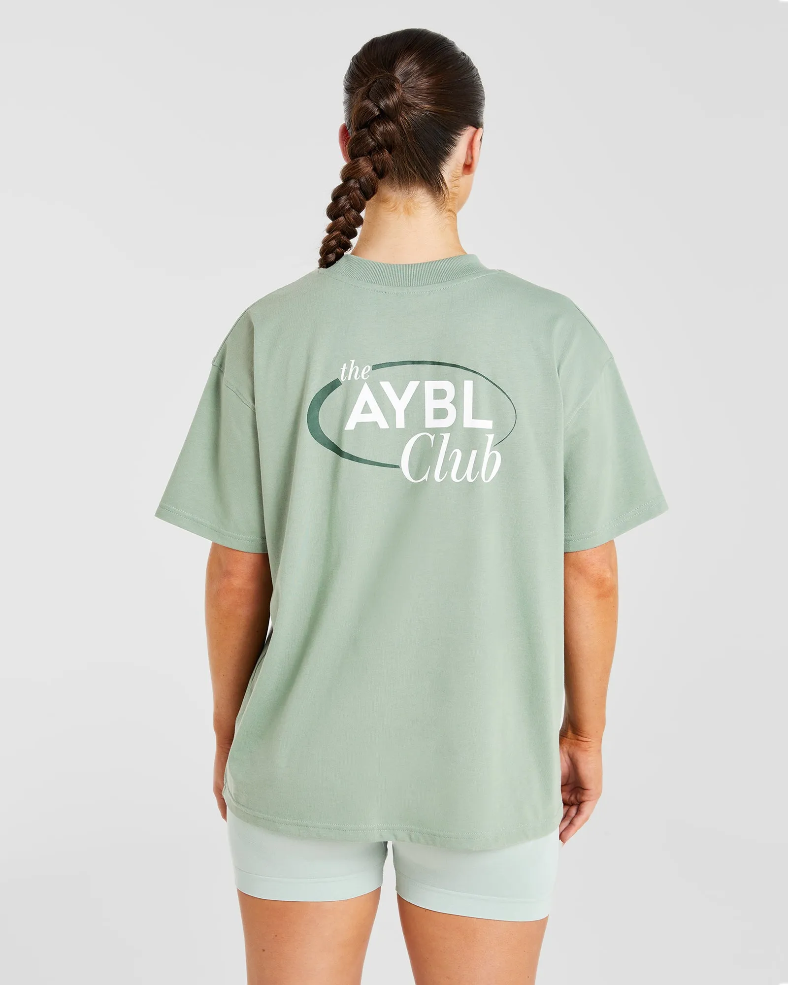 AYBL Club Oversized T Shirt - Olive sold by AYBL