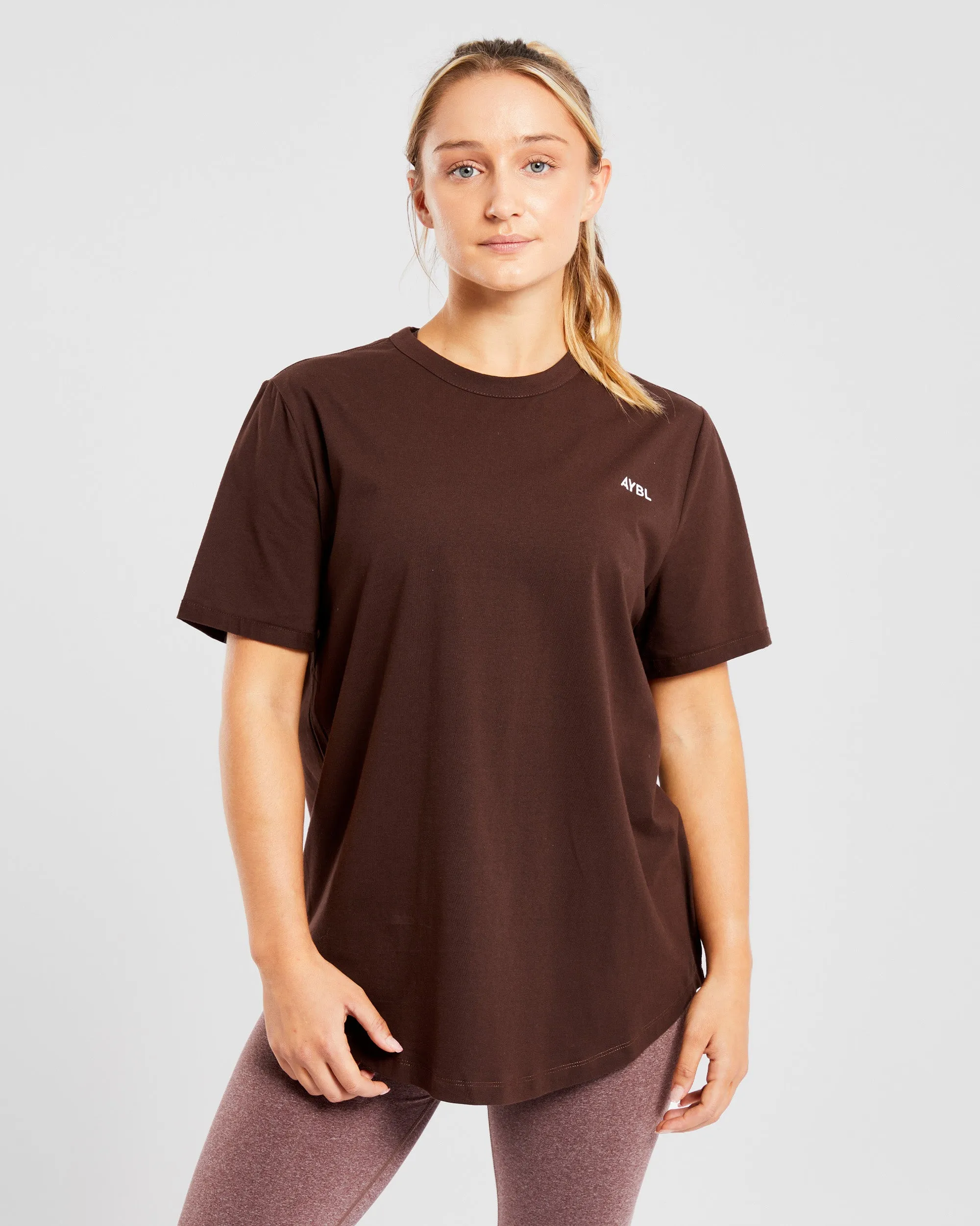 Everyday Relaxed T Shirt - Brown sold by AYBL