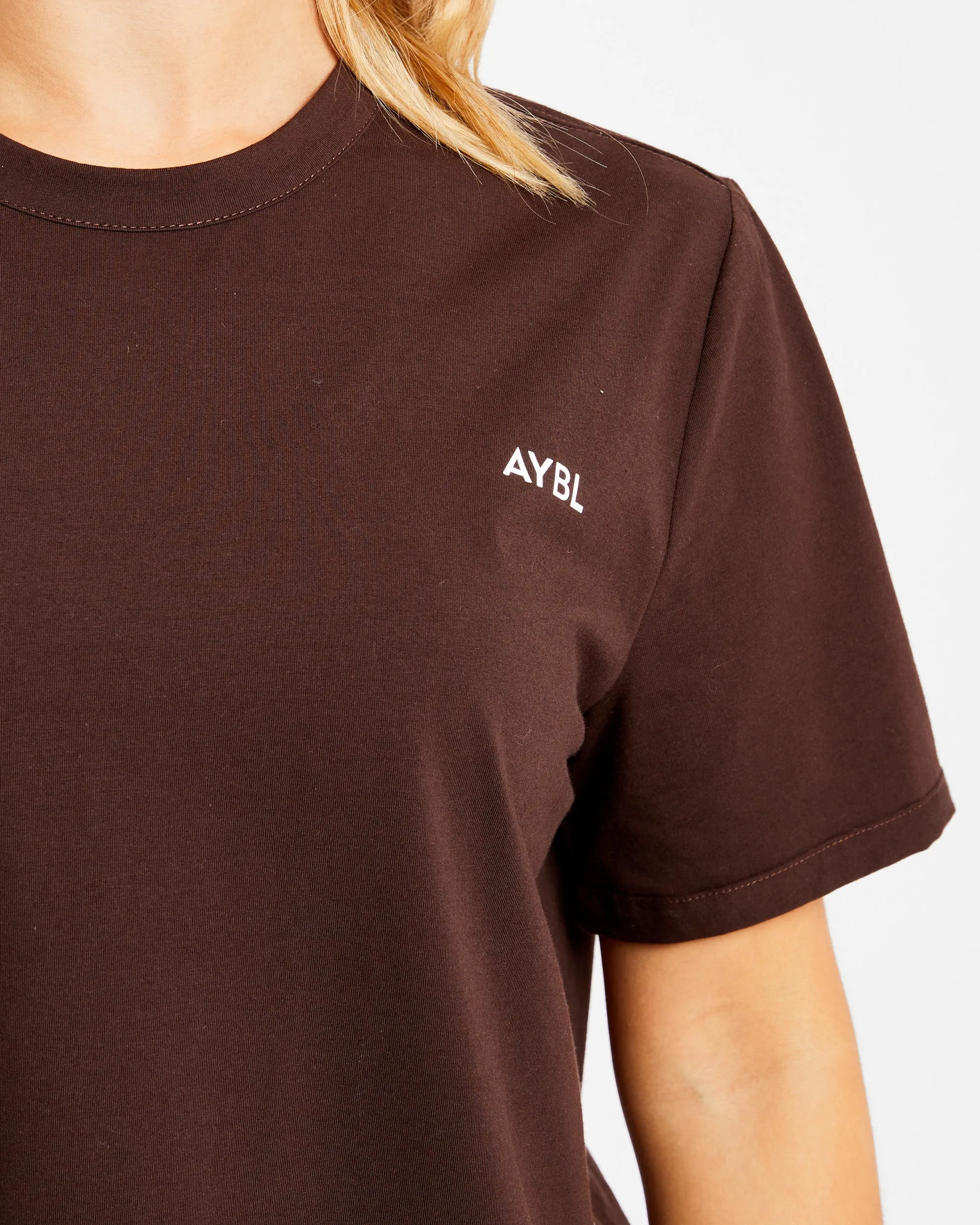 Everyday Relaxed T Shirt - Brown sold by AYBL product image thumbnail 5