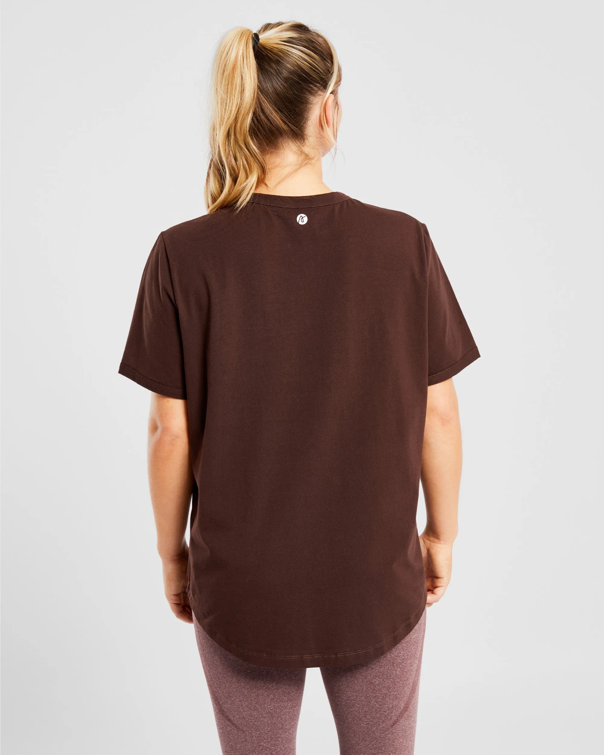 Everyday Relaxed T Shirt - Brown sold by AYBL product image thumbnail 2