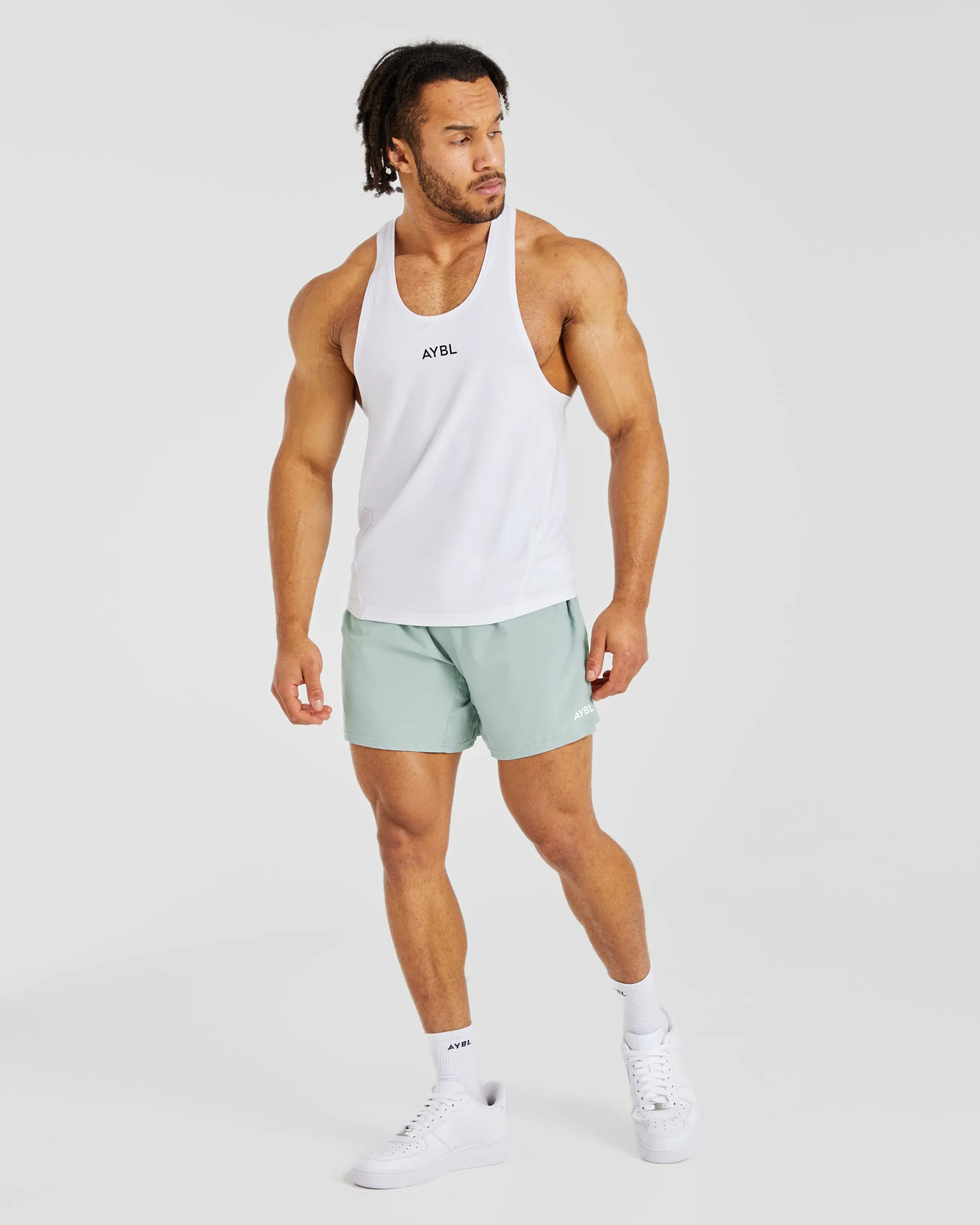 Core 5" Shorts - Washed Sage sold by AYBL product image thumbnail 3