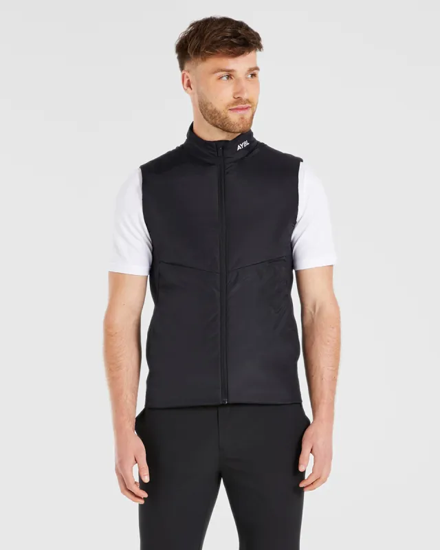 Performance Padded Gilet - Black sold by AYBL
