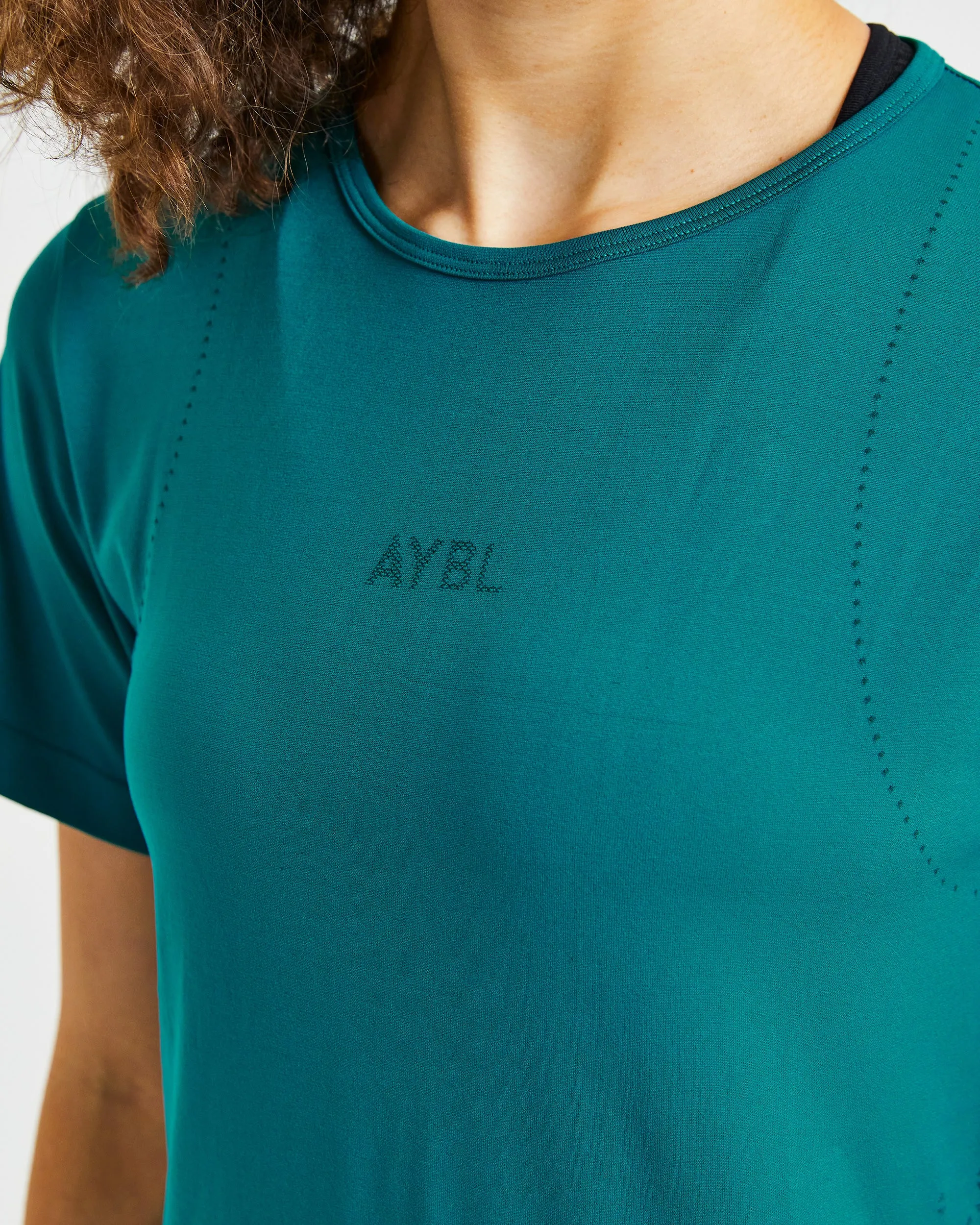 Ignite T Shirt - Hyper Teal sold by AYBL product image thumbnail 5