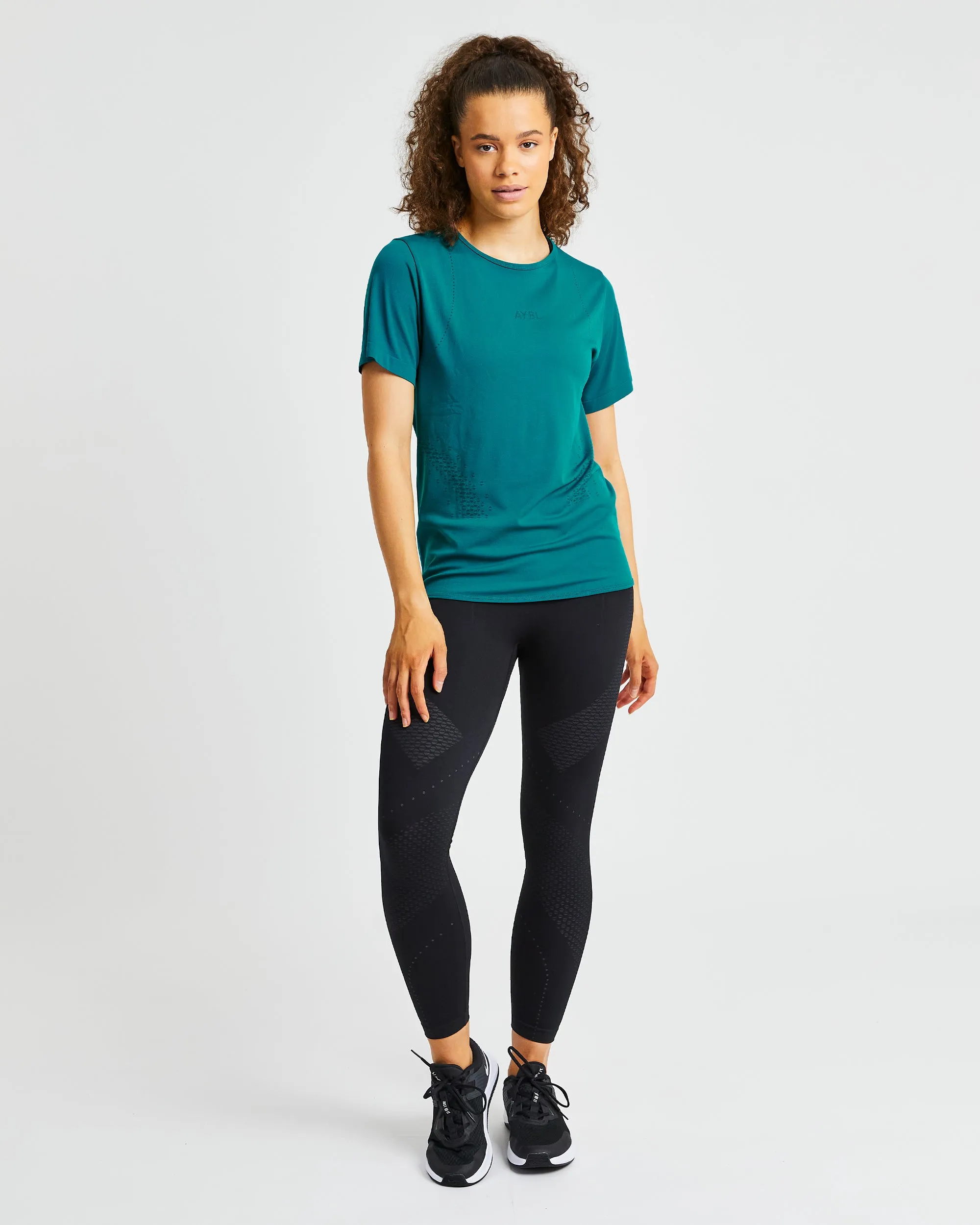 Ignite T Shirt - Hyper Teal sold by AYBL product image thumbnail 3