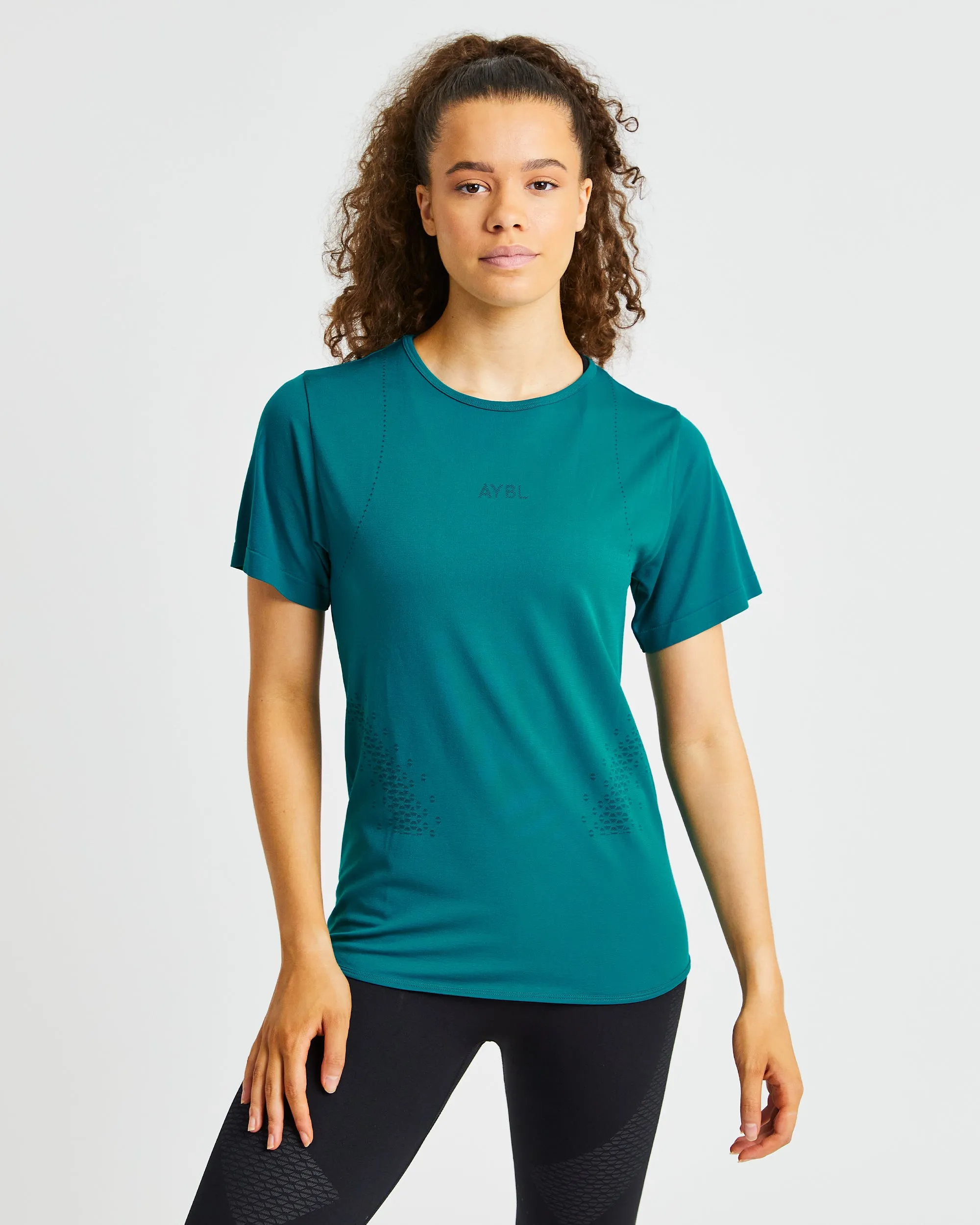 Ignite T Shirt - Hyper Teal sold by AYBL